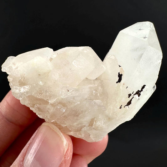 Hollandite Star Quartz | natural spider quartz crystal from Madagascar