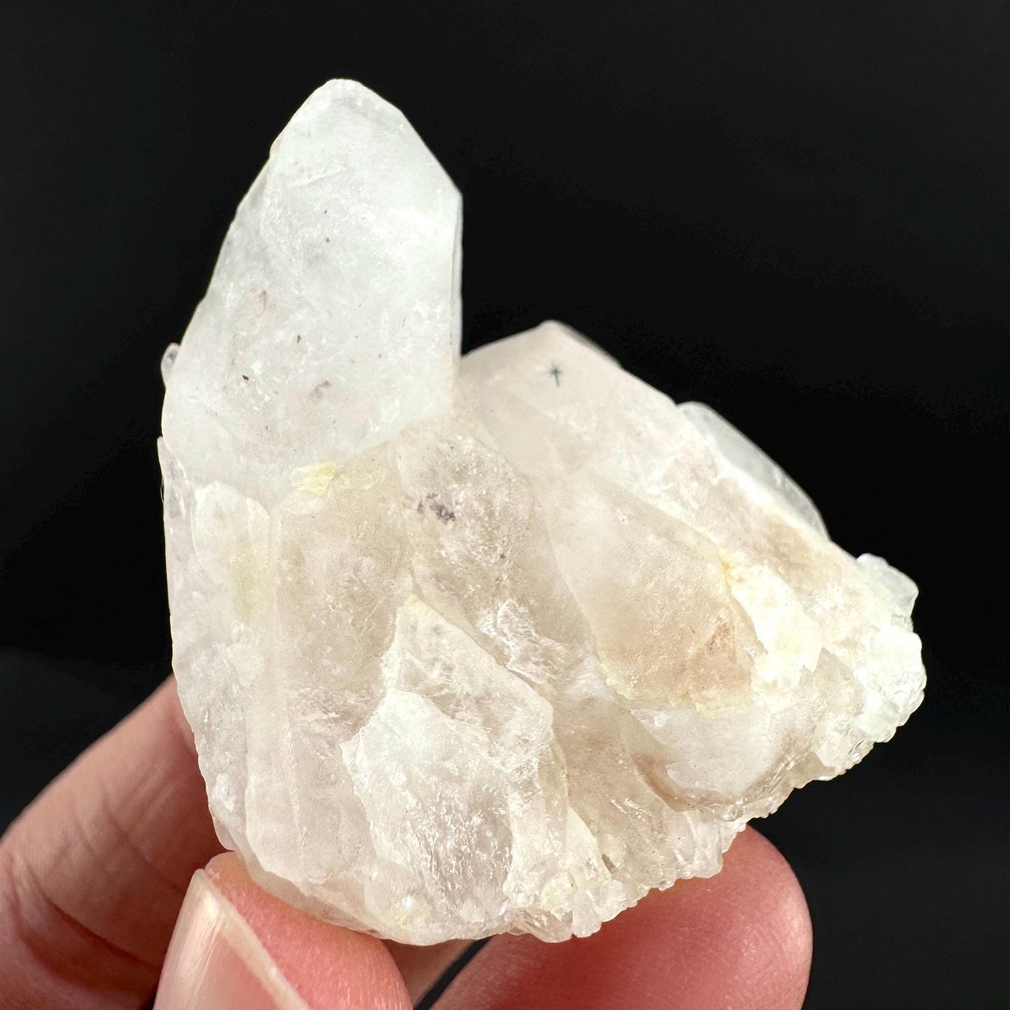 Hollandite Star Quartz | natural spider quartz crystal from Madagascar