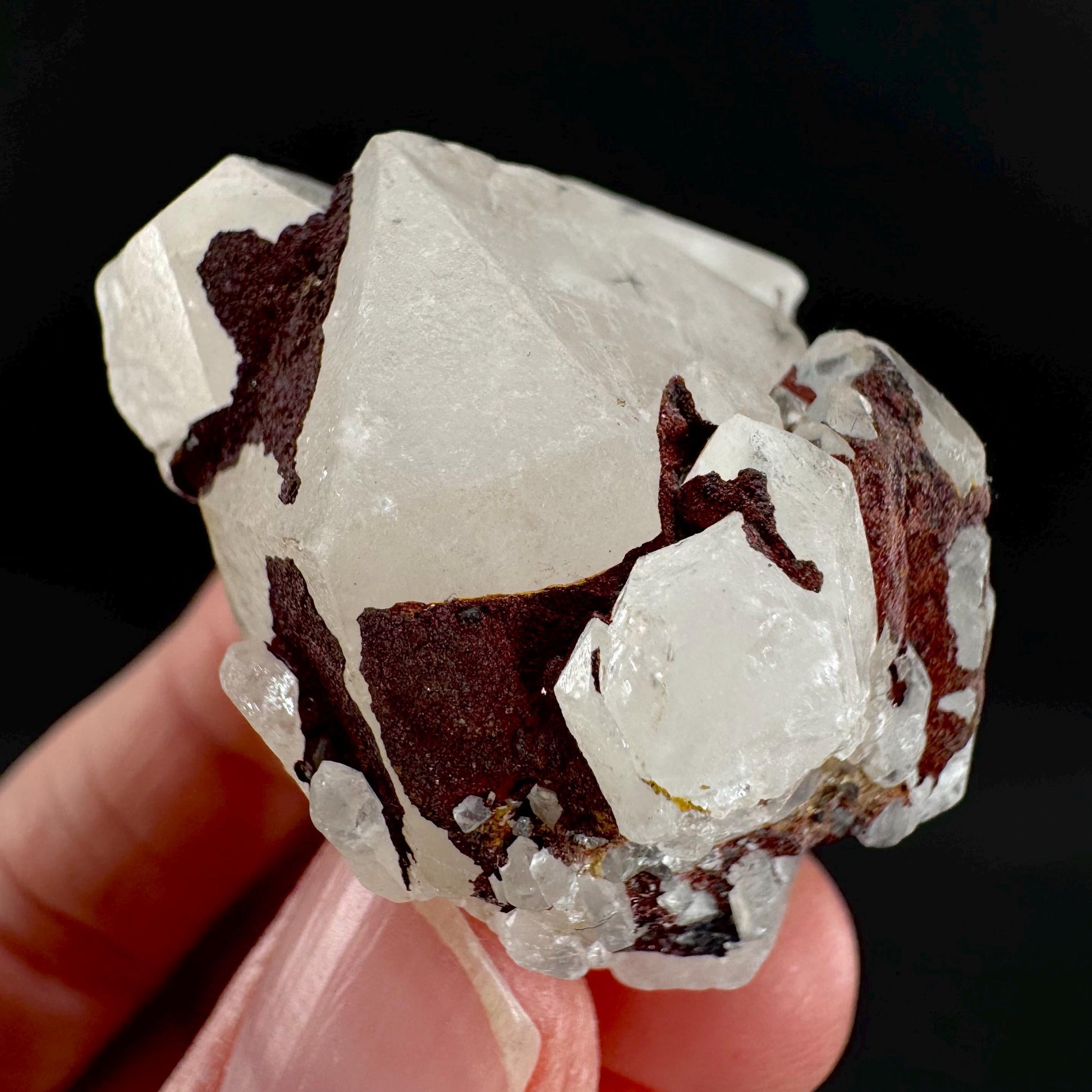 Hollandite Star Quartz | natural spider quartz crystal from Madagascar