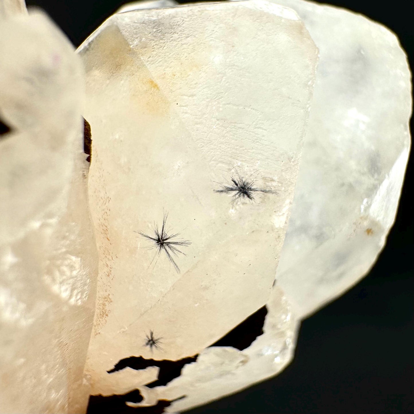 Hollandite Star Quartz | natural spider quartz crystal from Madagascar