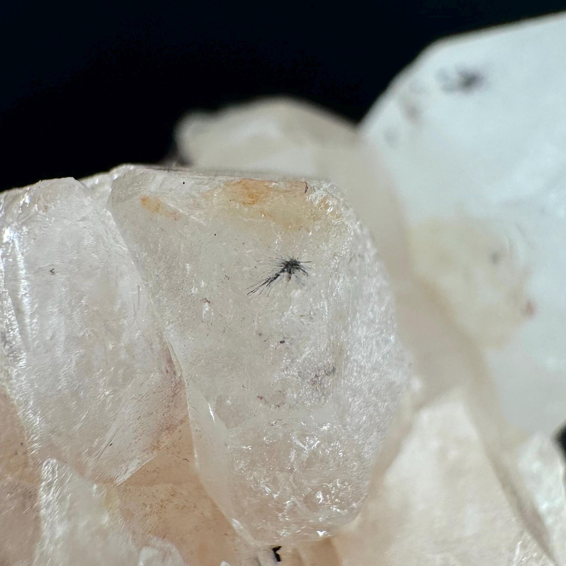 Hollandite Star Quartz | natural spider quartz crystal from Madagascar