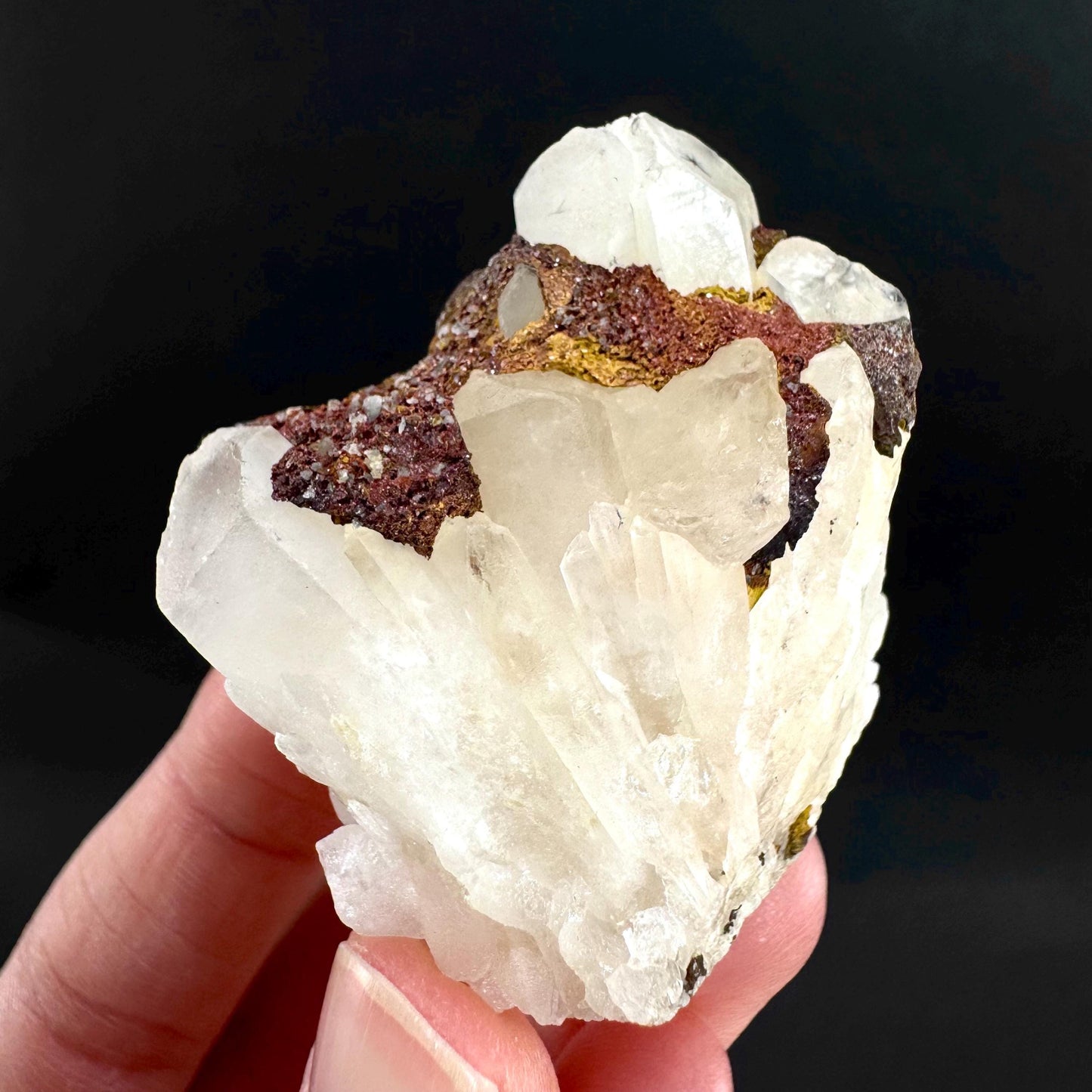 Hollandite Star Quartz | natural spider quartz crystal from Madagascar