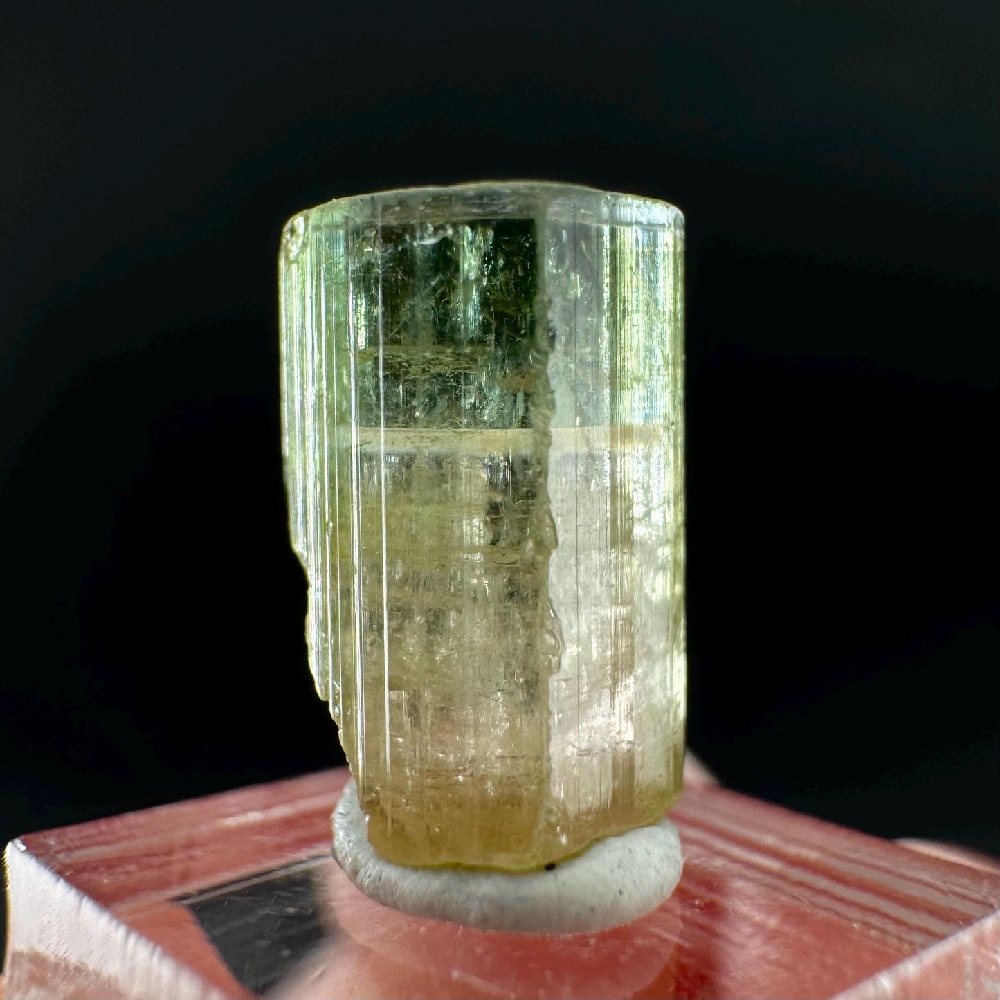 Watermelon Tourmaline | Green & Pink Bi-Color Elbaite Crystal, mineral specimen from Paprok