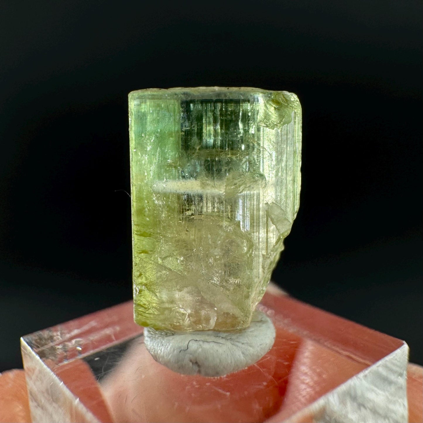 Watermelon Tourmaline | Green & Pink Bi-Color Elbaite Crystal, mineral specimen from Paprok