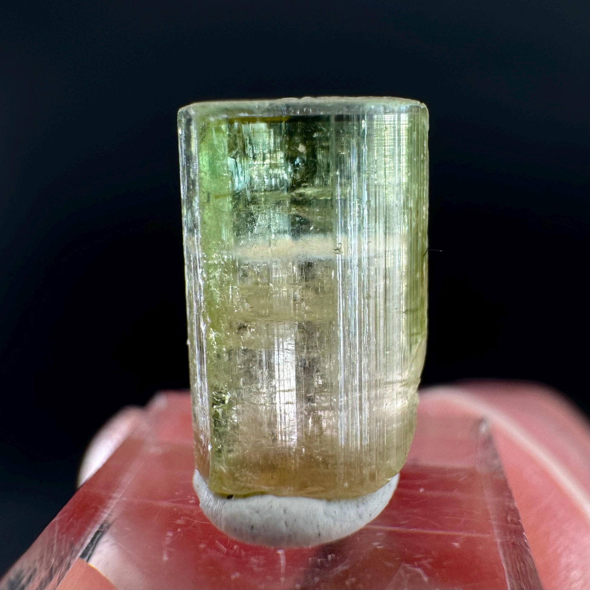 Watermelon Tourmaline | Green & Pink Bi-Color Elbaite Crystal, mineral specimen from Paprok