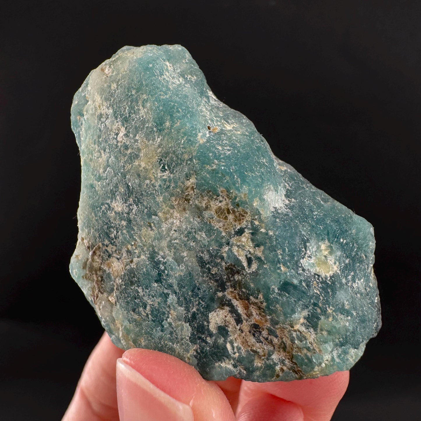 Grandidierite | blue crystal, rare mineral specimen from Madagascar