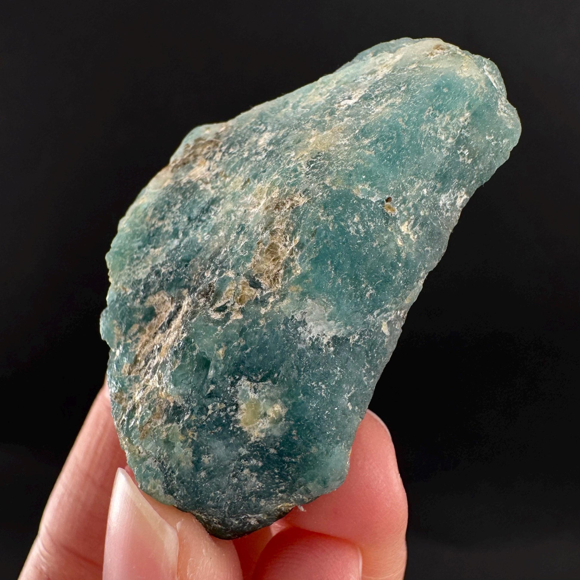 Grandidierite | blue crystal, rare mineral specimen from Madagascar