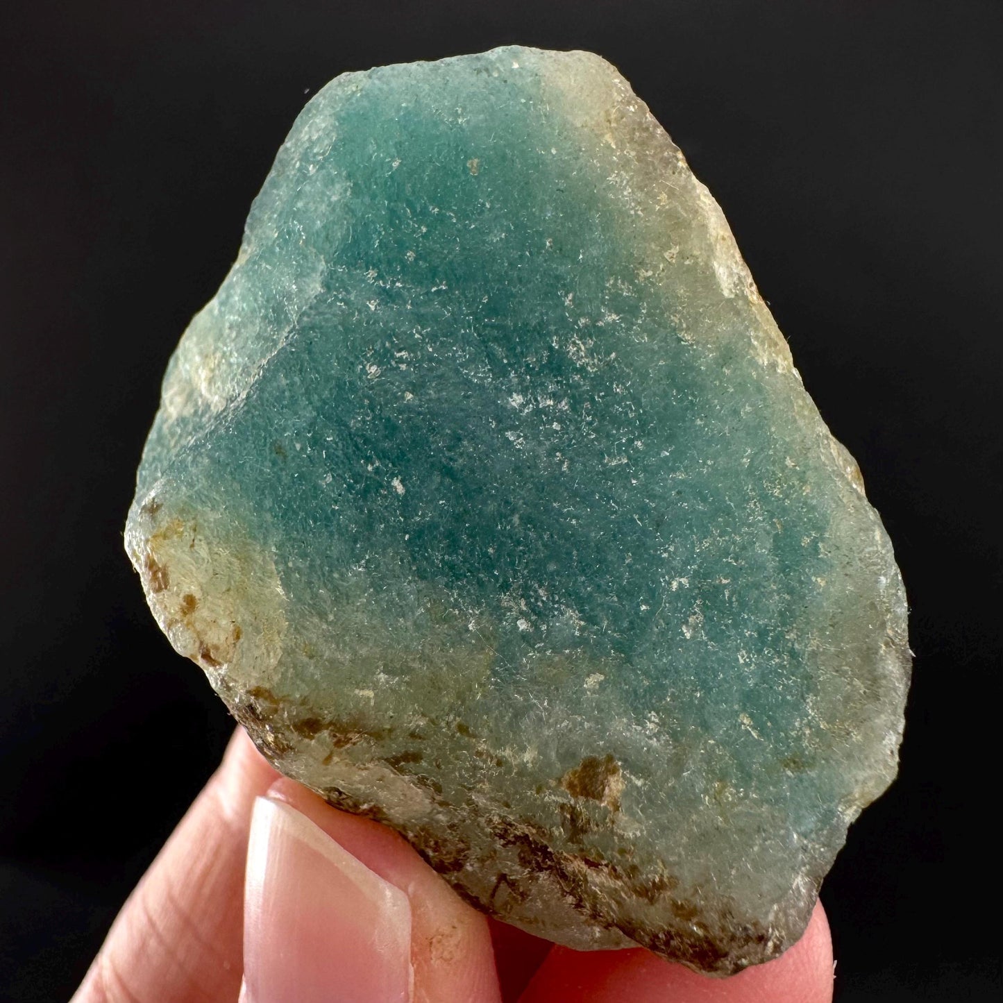 Grandidierite | blue crystal, rare mineral specimen from Madagascar