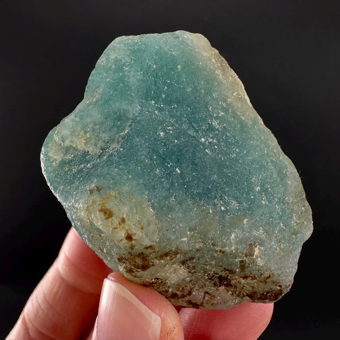 Grandidierite | blue crystal, rare mineral specimen from Madagascar