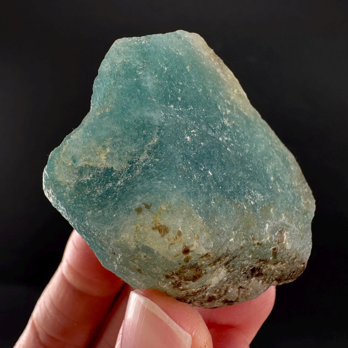 Grandidierite | blue crystal, rare mineral specimen from Madagascar