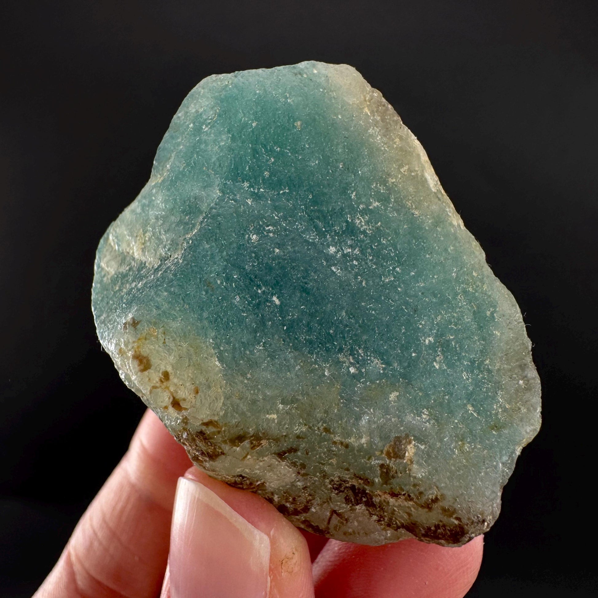 Grandidierite | blue crystal, rare mineral specimen from Madagascar