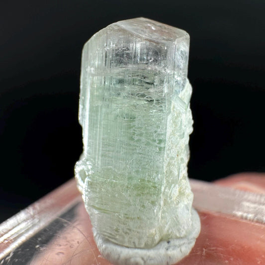Elbaite Tourmaline | Green & Pink Bi-Color Crystal, mineral specimen from Paprok
