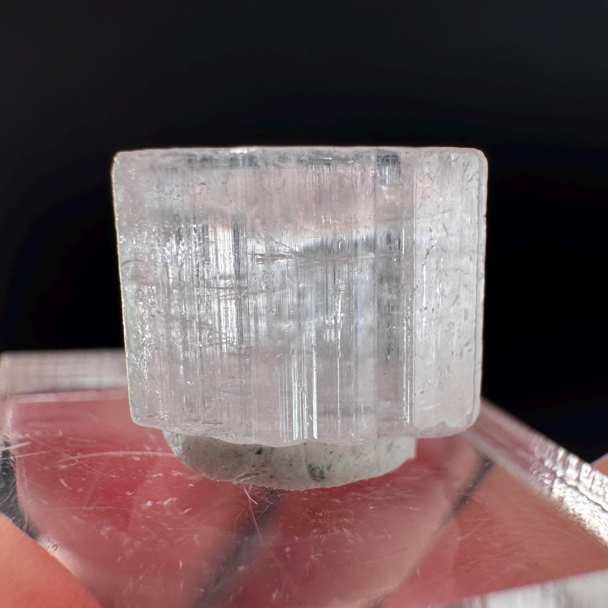 Elbaite Tourmaline | Pink Crystal, mineral specimen from Paprok