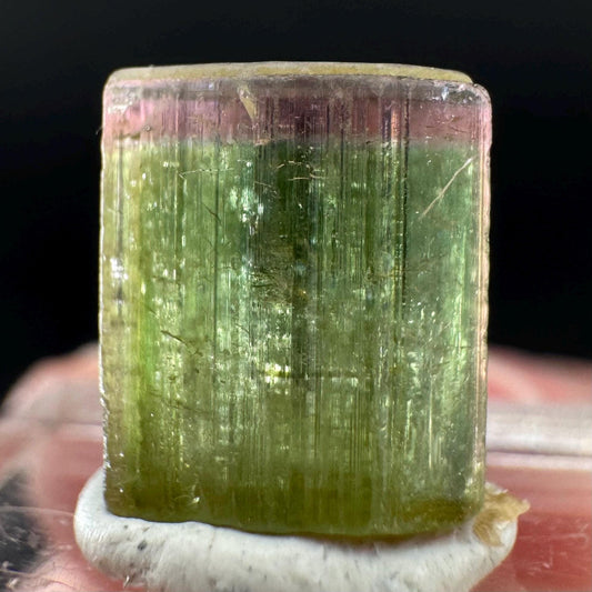 Watermelon Tourmaline | Green & Pink Bi-Color Elbaite Crystal, mineral specimen from Paprok