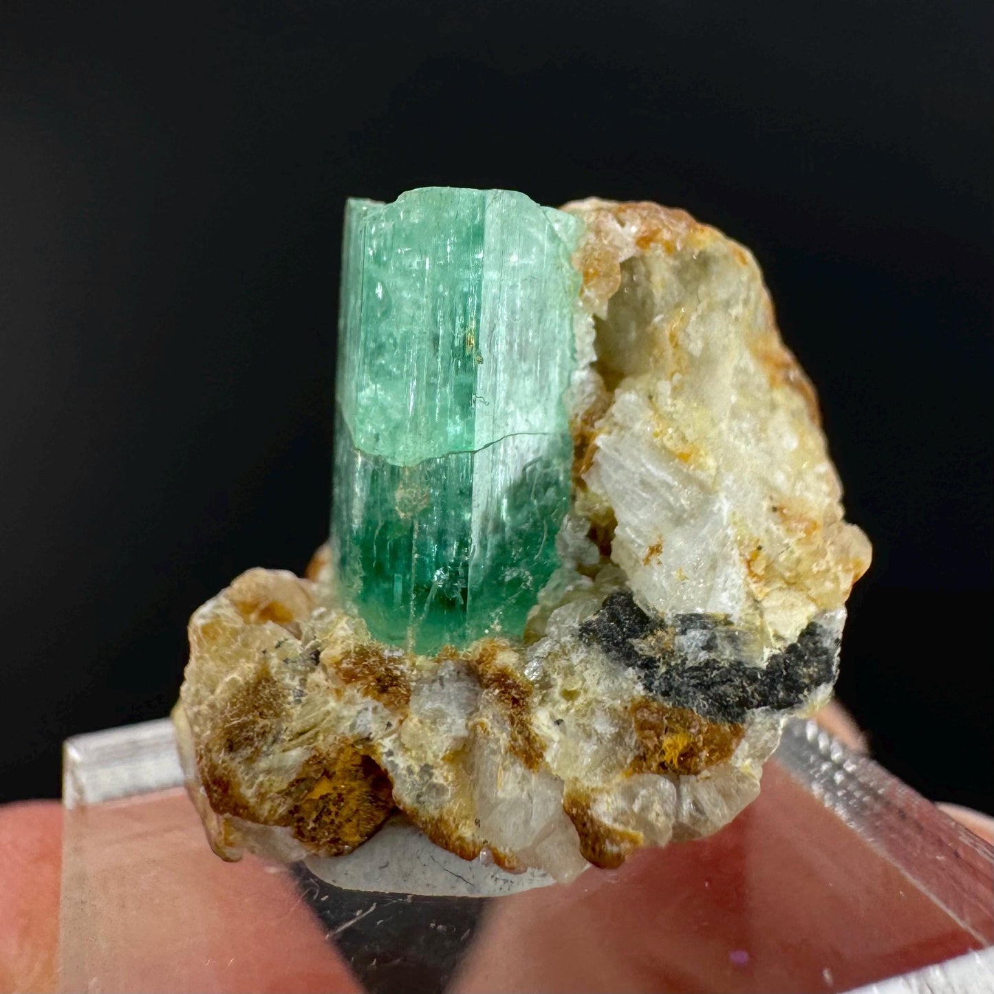 Emerald on Matrix | natural green crystal, mineral specimen from Pakistan
