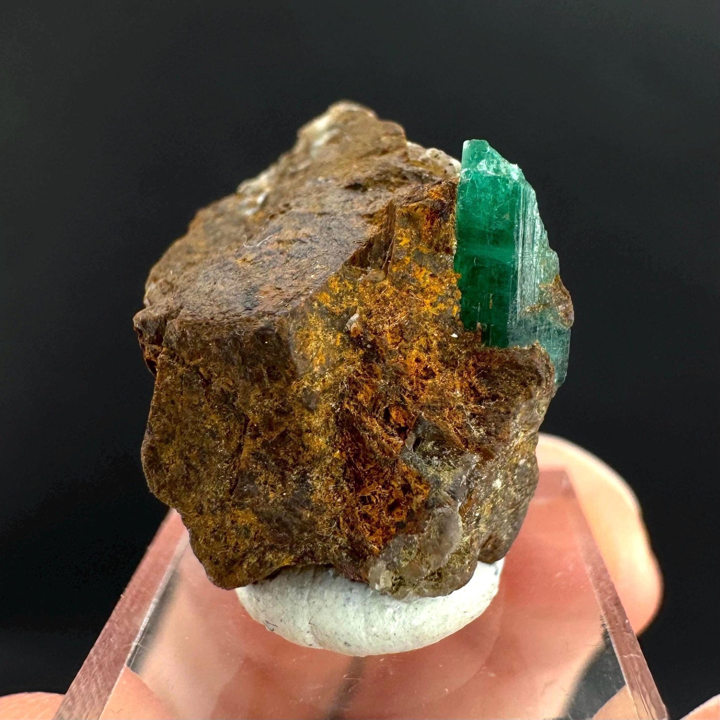 Emerald on Matrix | natural green crystal, mineral specimen from Pakistan