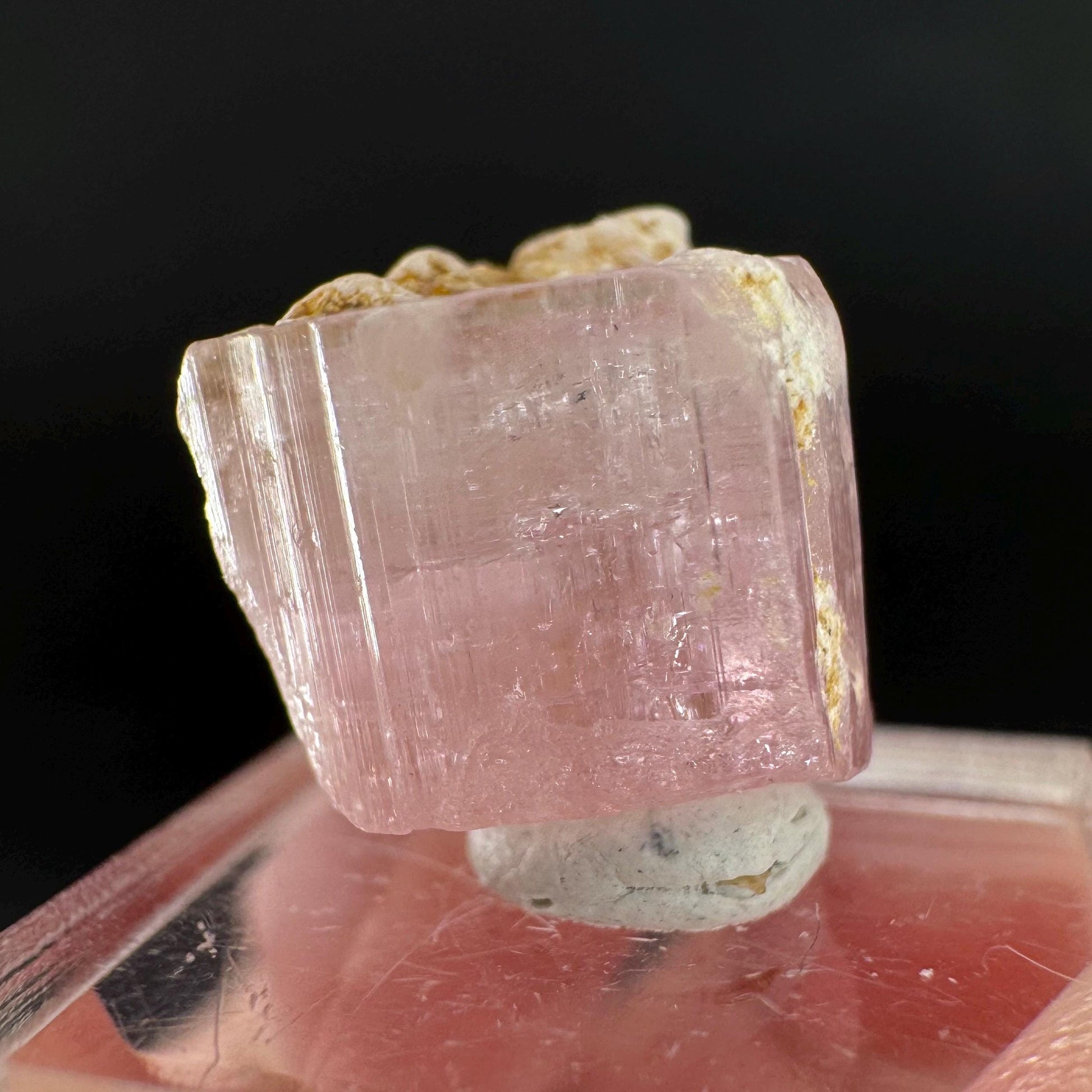 Elbaite Tourmaline | Pink Crystal, mineral specimen from Paprok