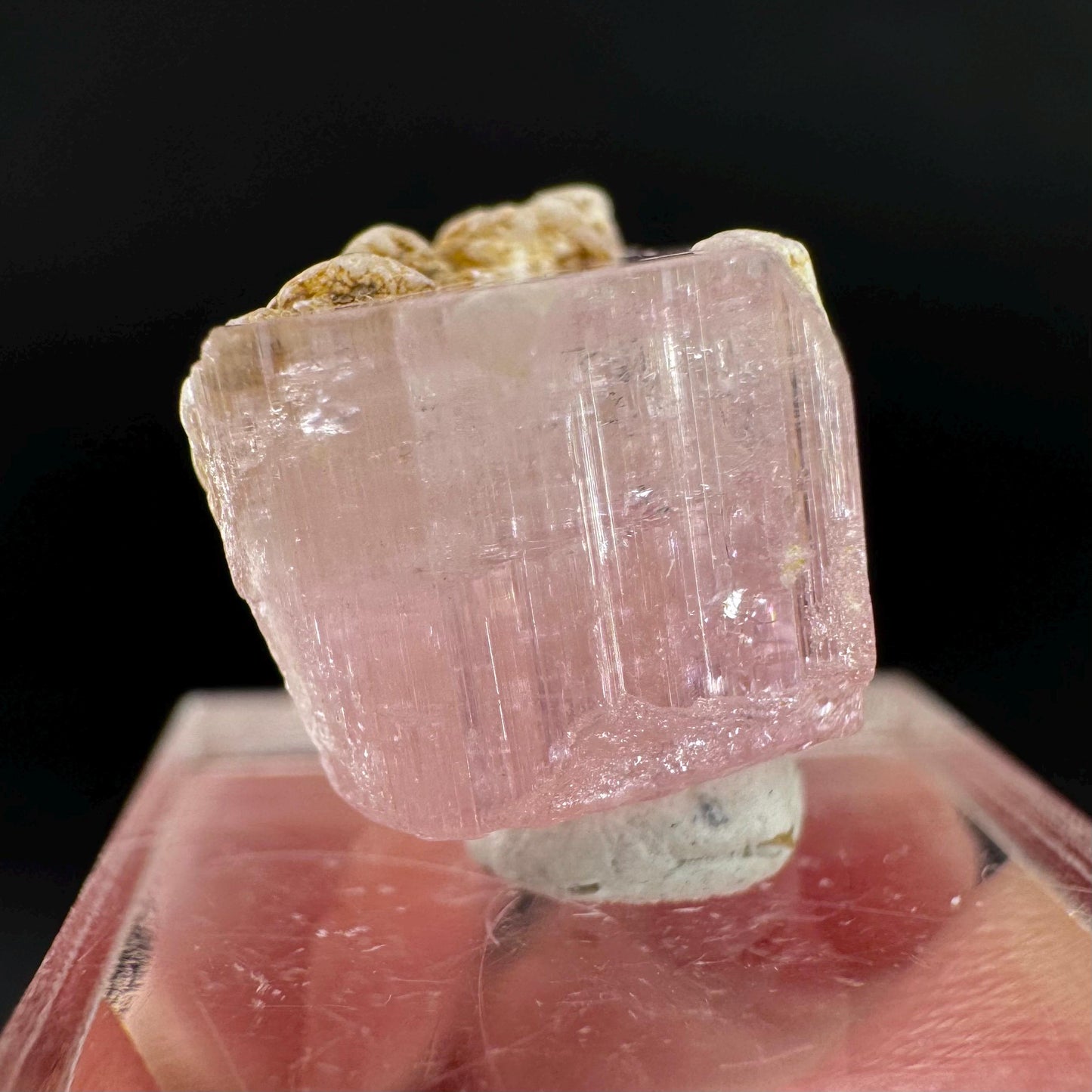 Elbaite Tourmaline | Pink Crystal, mineral specimen from Paprok