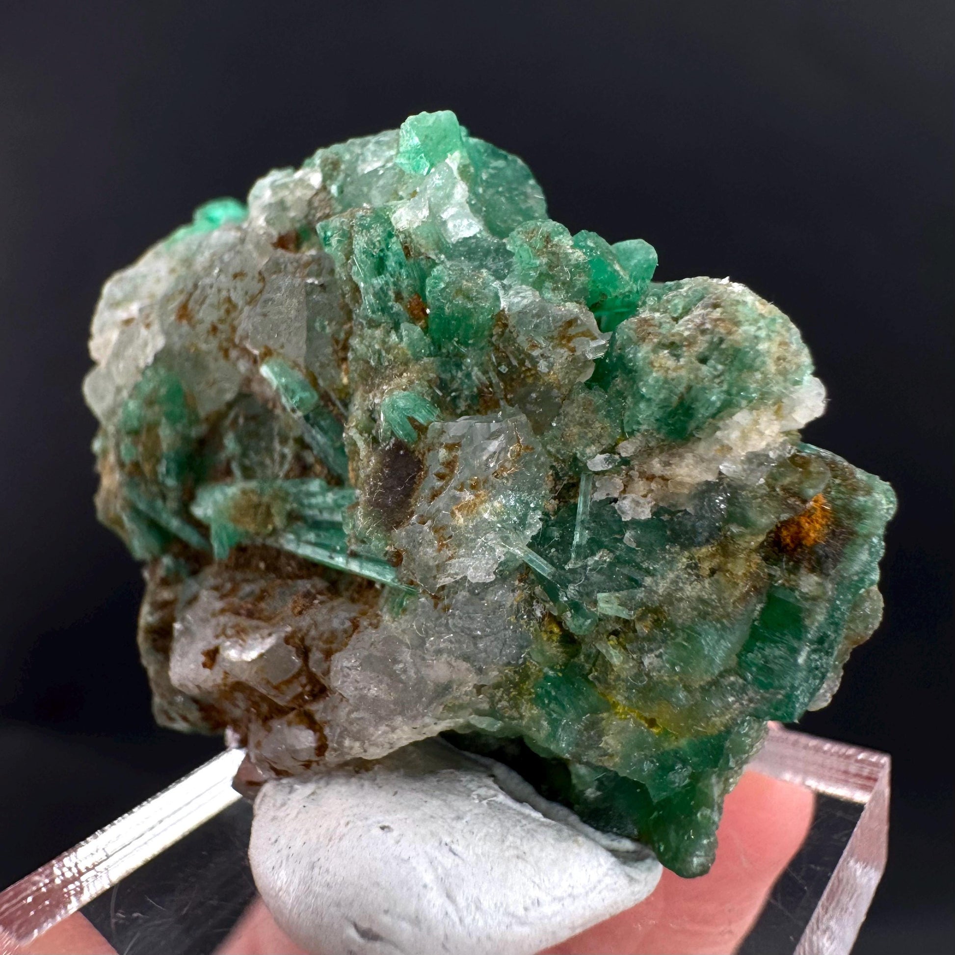 Emerald on Matrix | natural green crystal, mineral specimen from Pakistan
