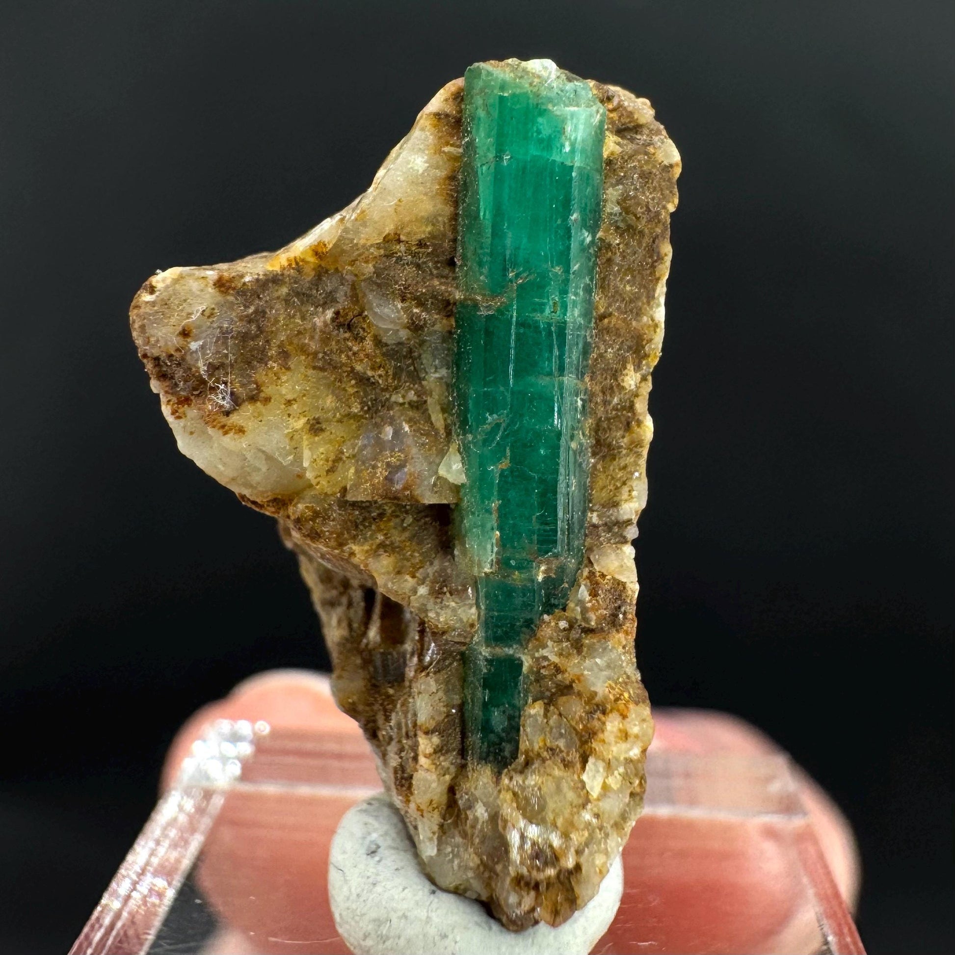 Emerald on Matrix | natural green crystal, mineral specimen from Pakistan