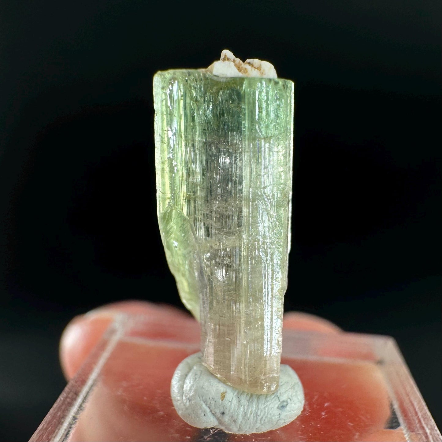 Watermelon Tourmaline | Green & Pink Bi-Color Elbaite Crystal, mineral specimen from Paprok