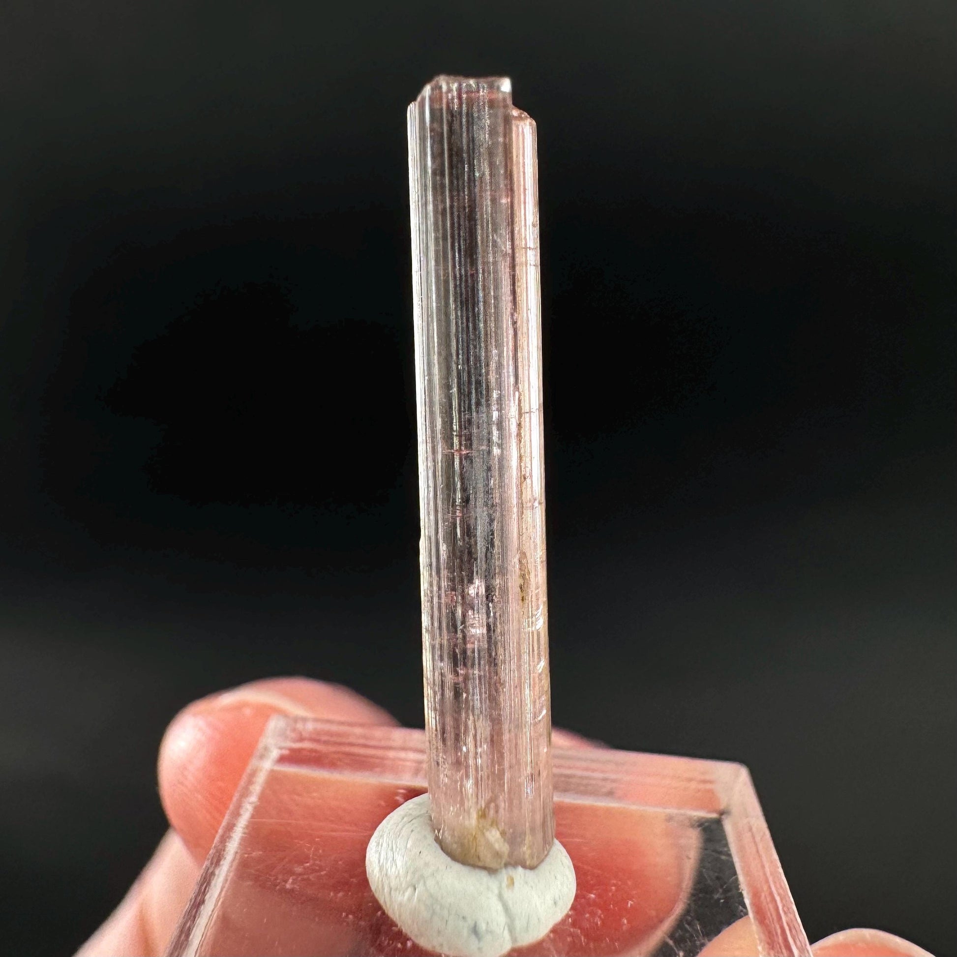 Elbaite Tourmaline | Pink Crystal, mineral specimen from Paprok