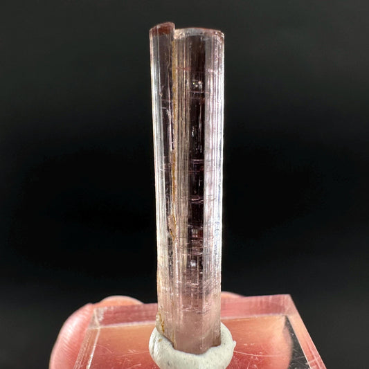 Elbaite Tourmaline | Pink Crystal, mineral specimen from Paprok