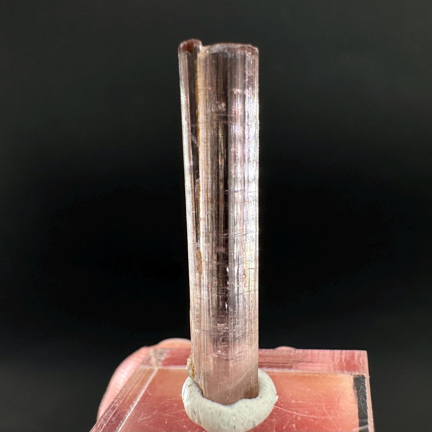 Elbaite Tourmaline | Pink Crystal, mineral specimen from Paprok
