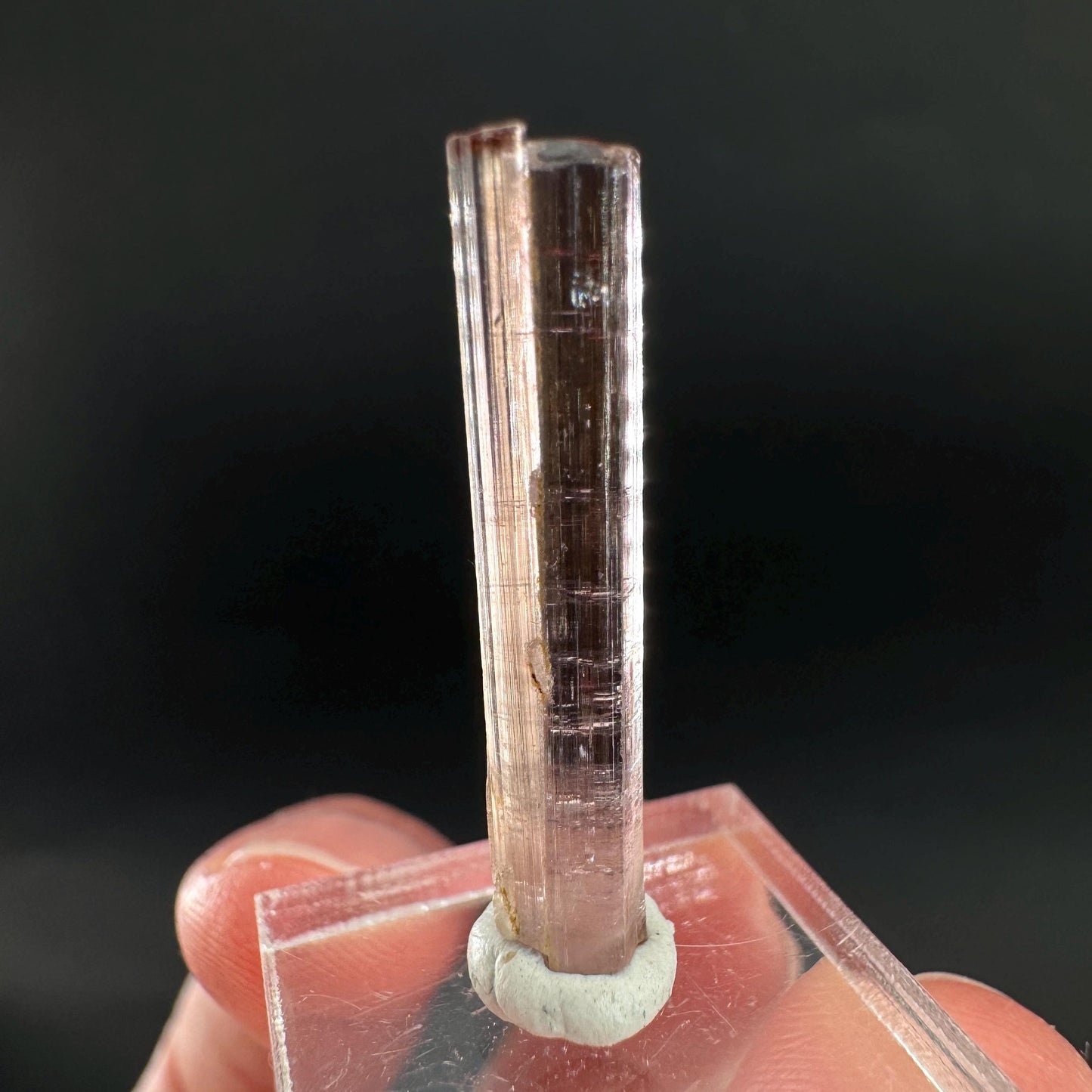 Elbaite Tourmaline | Pink Crystal, mineral specimen from Paprok