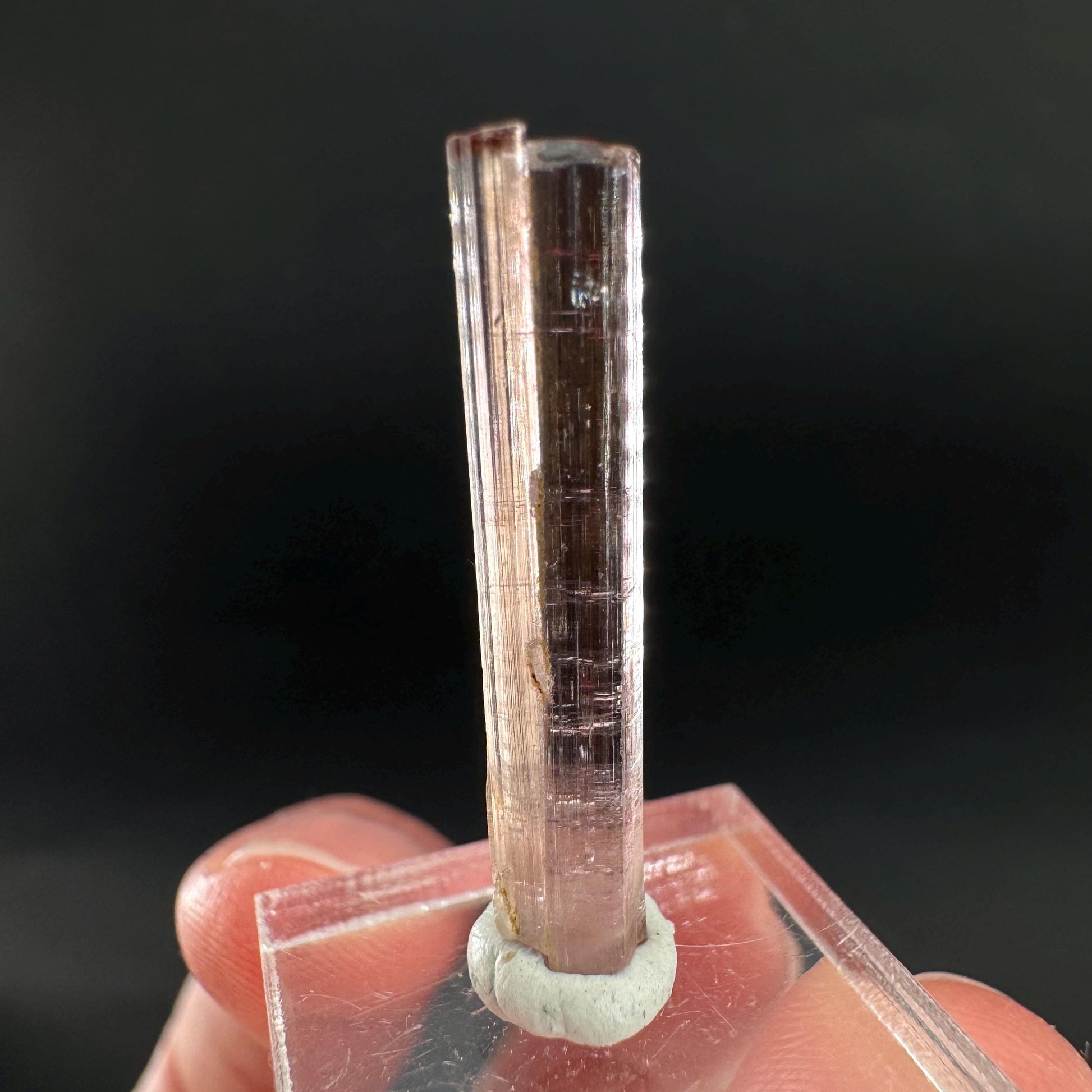 Elbaite Tourmaline | Pink Crystal, mineral specimen from Paprok