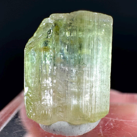 Watermelon Tourmaline | Green & Pink Bi-Color Elbaite Crystal, mineral specimen from Paprok