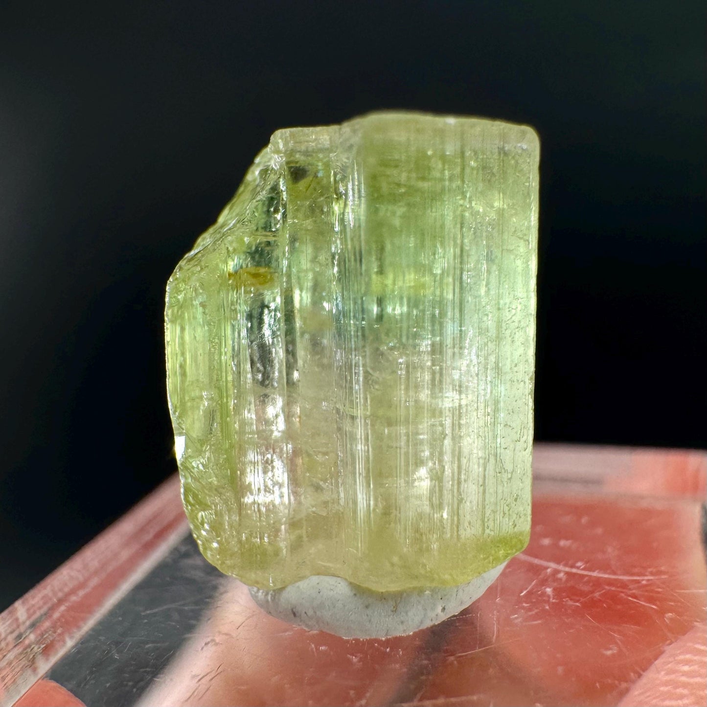 Watermelon Tourmaline | Green & Pink Bi-Color Elbaite Crystal, mineral specimen from Paprok