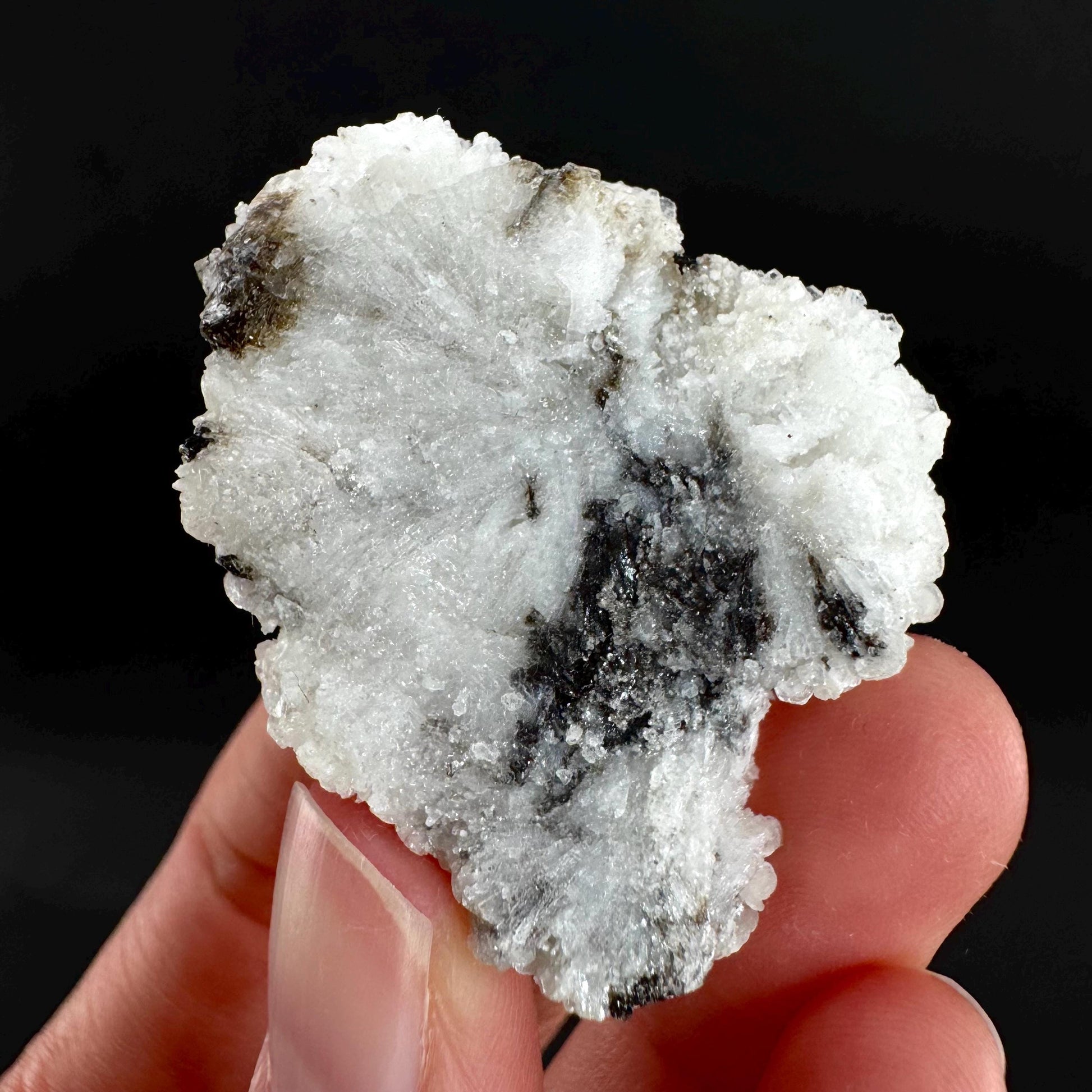 Herderite on Albite Matrix | light green crystal, rare mineral specimen from Pakistan