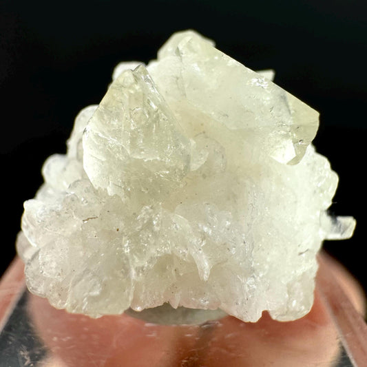 Herderite on Albite Matrix | light green crystal, rare mineral specimen from Pakistan