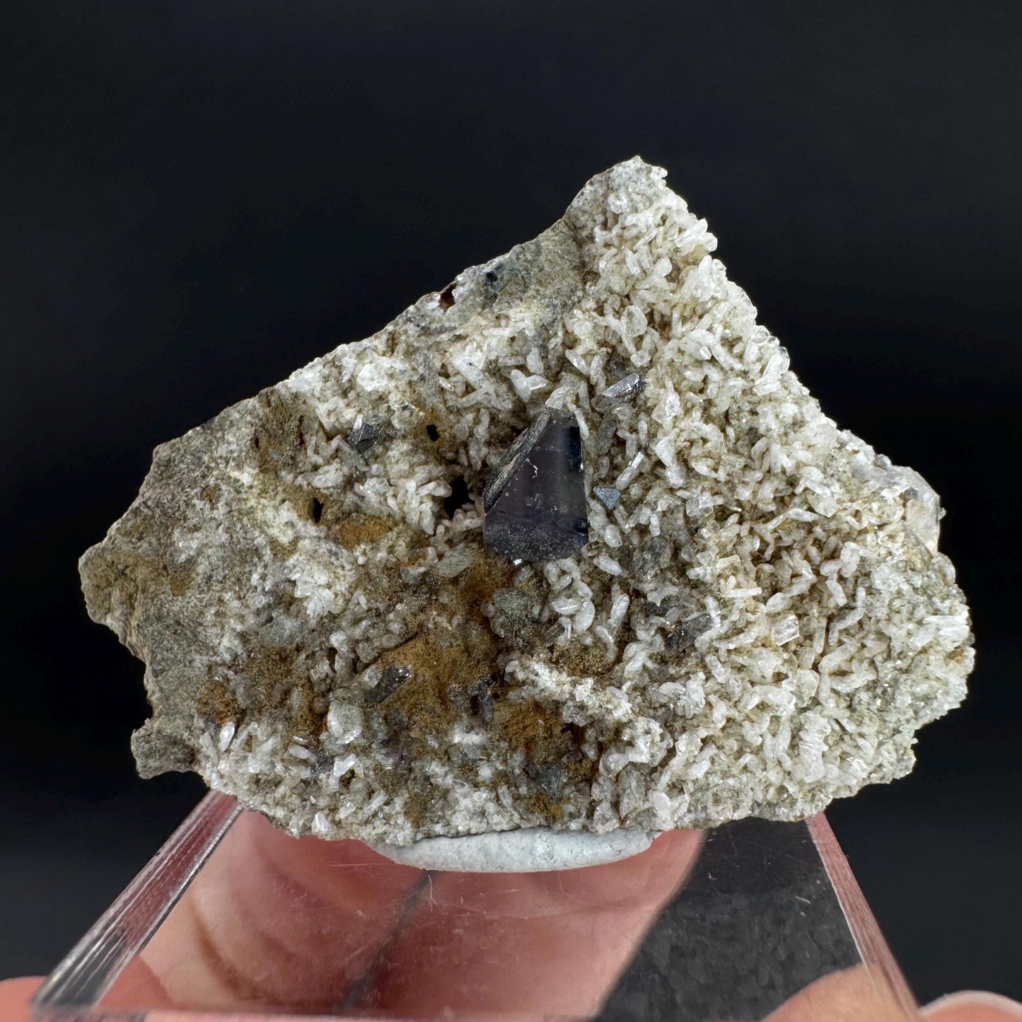 Anatase on Matrix | Metallic Crystal, Rare Mineral Specimen from Pakistan