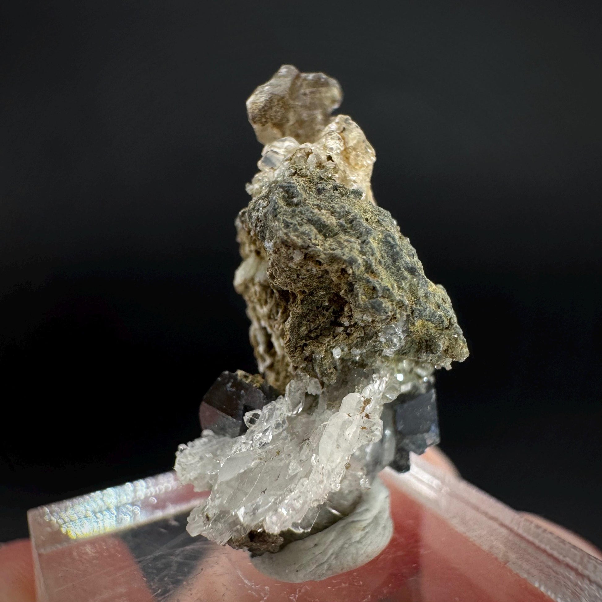 Anatase with Chlorite Quartz | Metallic Crystal, Rare Mineral Specimen from Pakistan