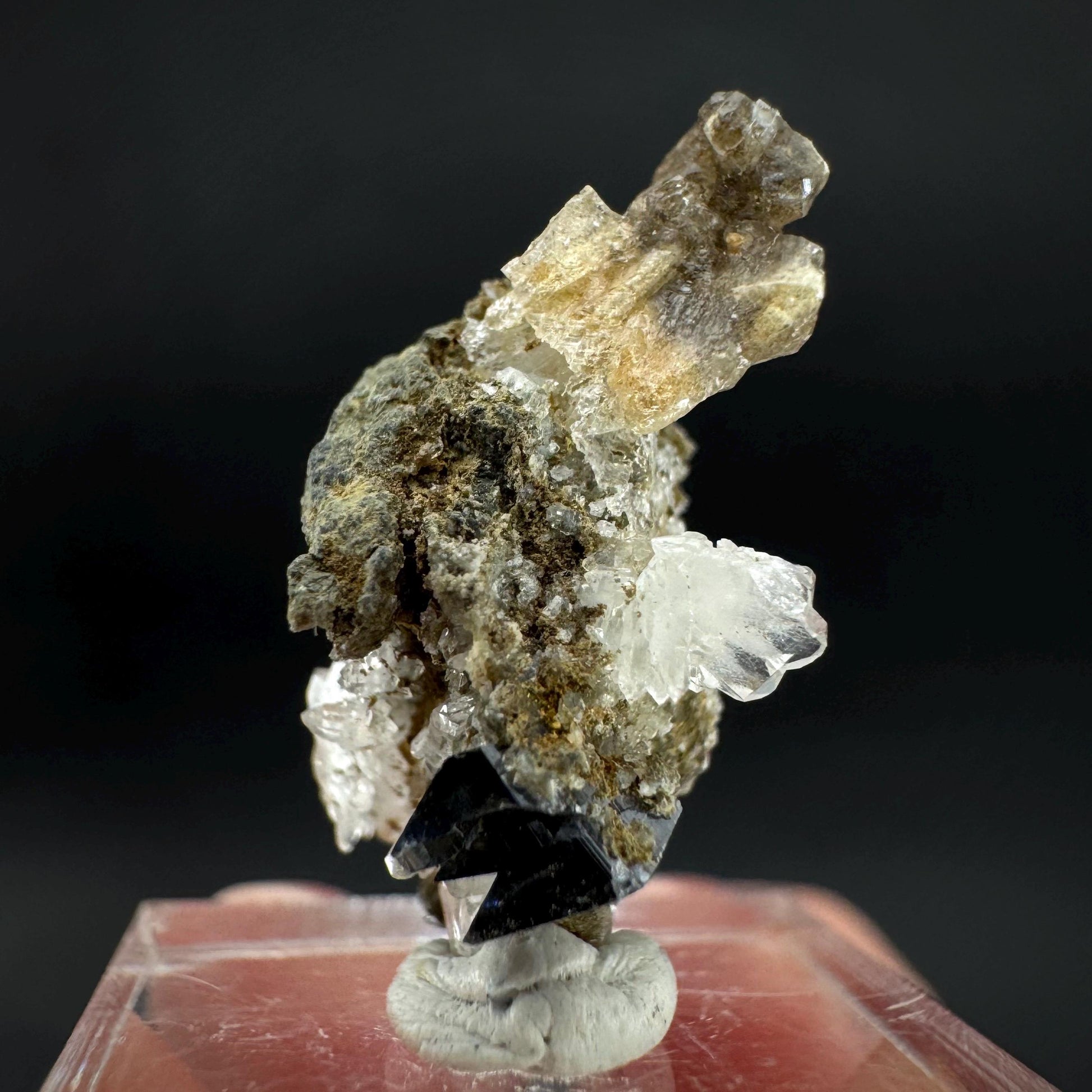 Anatase with Chlorite Quartz | Metallic Crystal, Rare Mineral Specimen from Pakistan