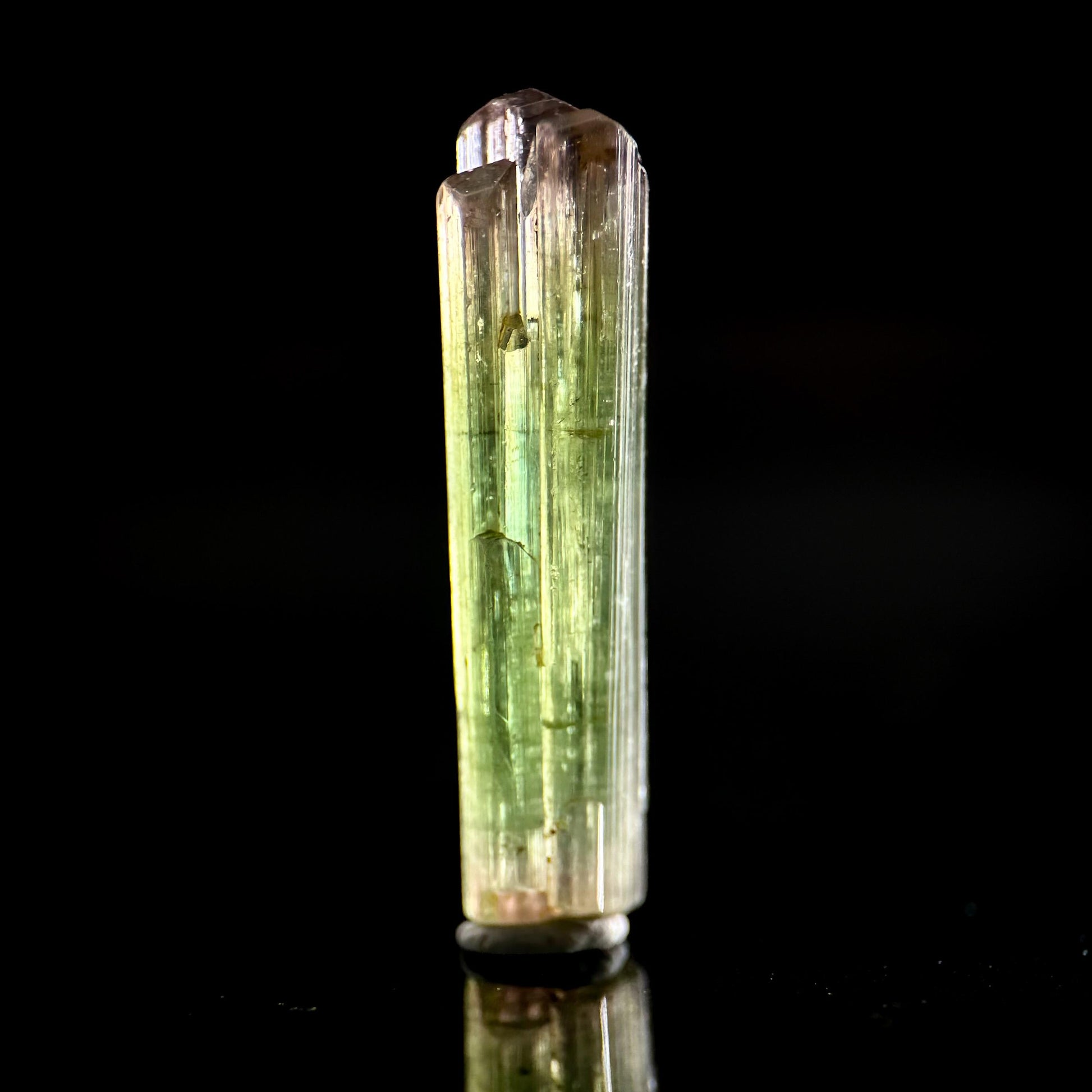 Watermelon Tourmaline | Green & Pink Bi-Color Elbaite Crystal, mineral specimen from Paprok