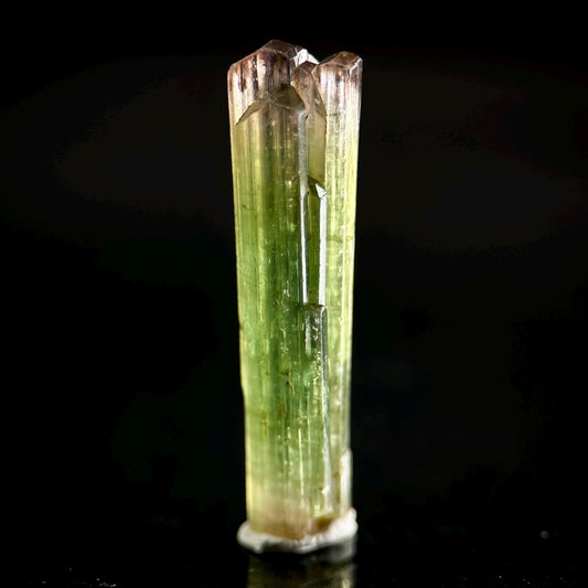 Watermelon Tourmaline | Green & Pink Bi-Color Elbaite Crystal, mineral specimen from Paprok