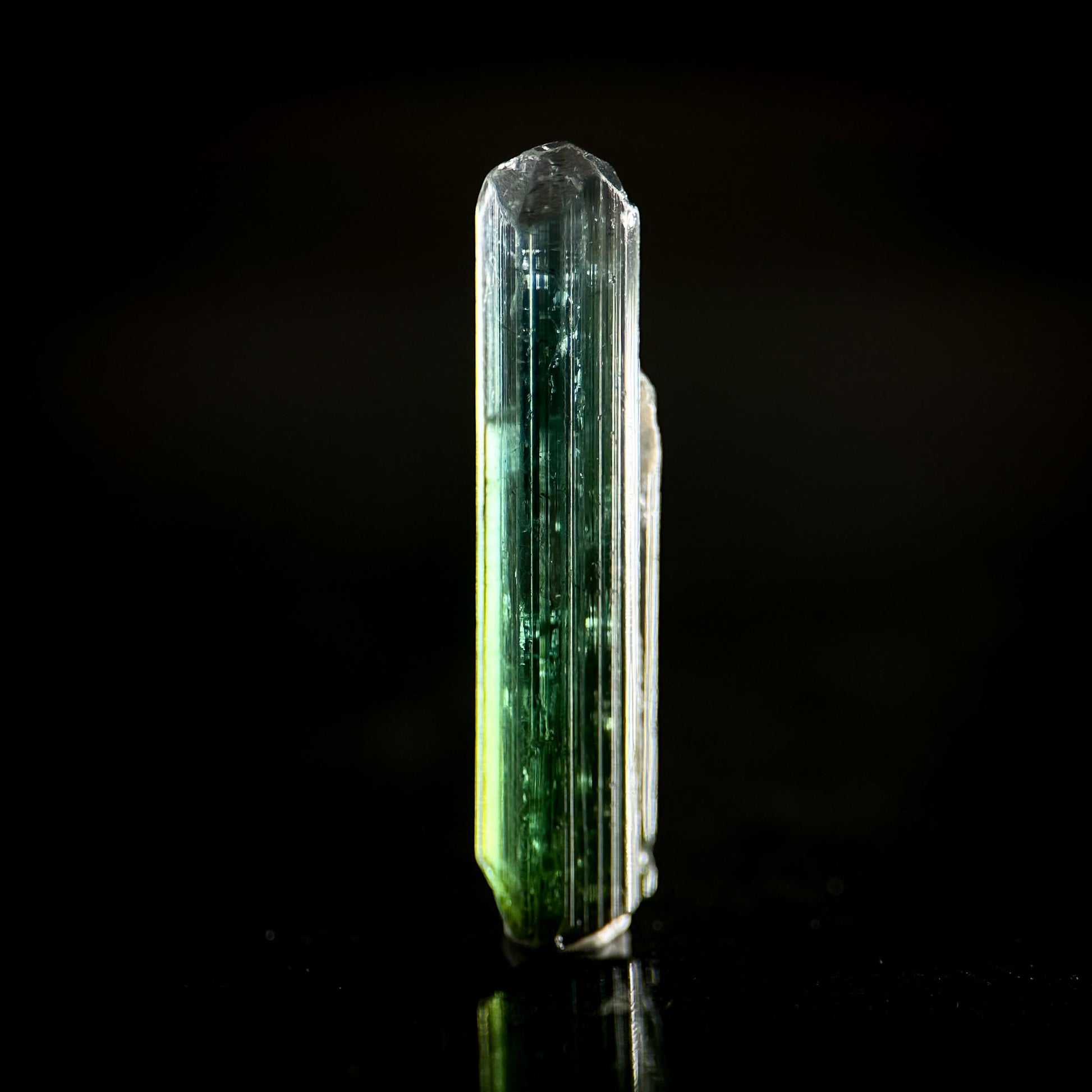 Indicolite Tourmaline | Natural Blue-Green Crystal, Mineral Specimen from Paprok