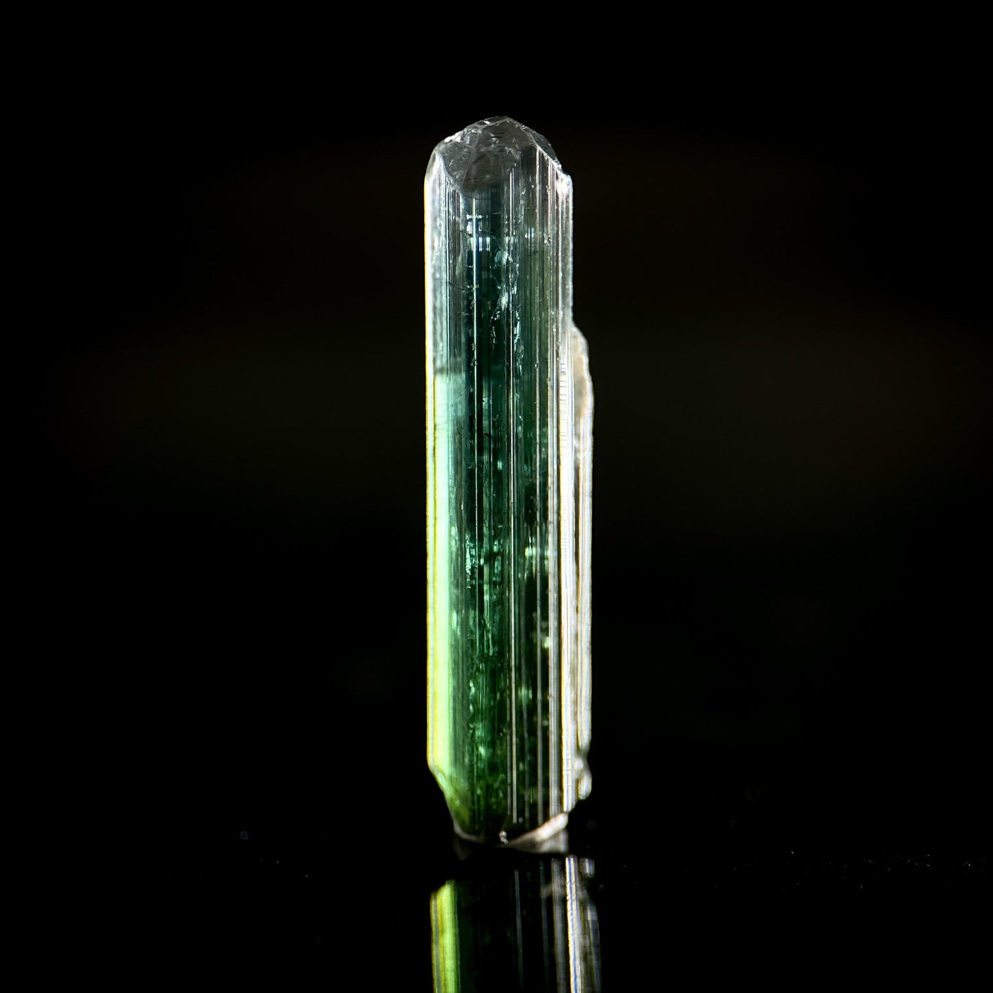 Indicolite Tourmaline | Natural Blue-Green Crystal, Mineral Specimen from Paprok