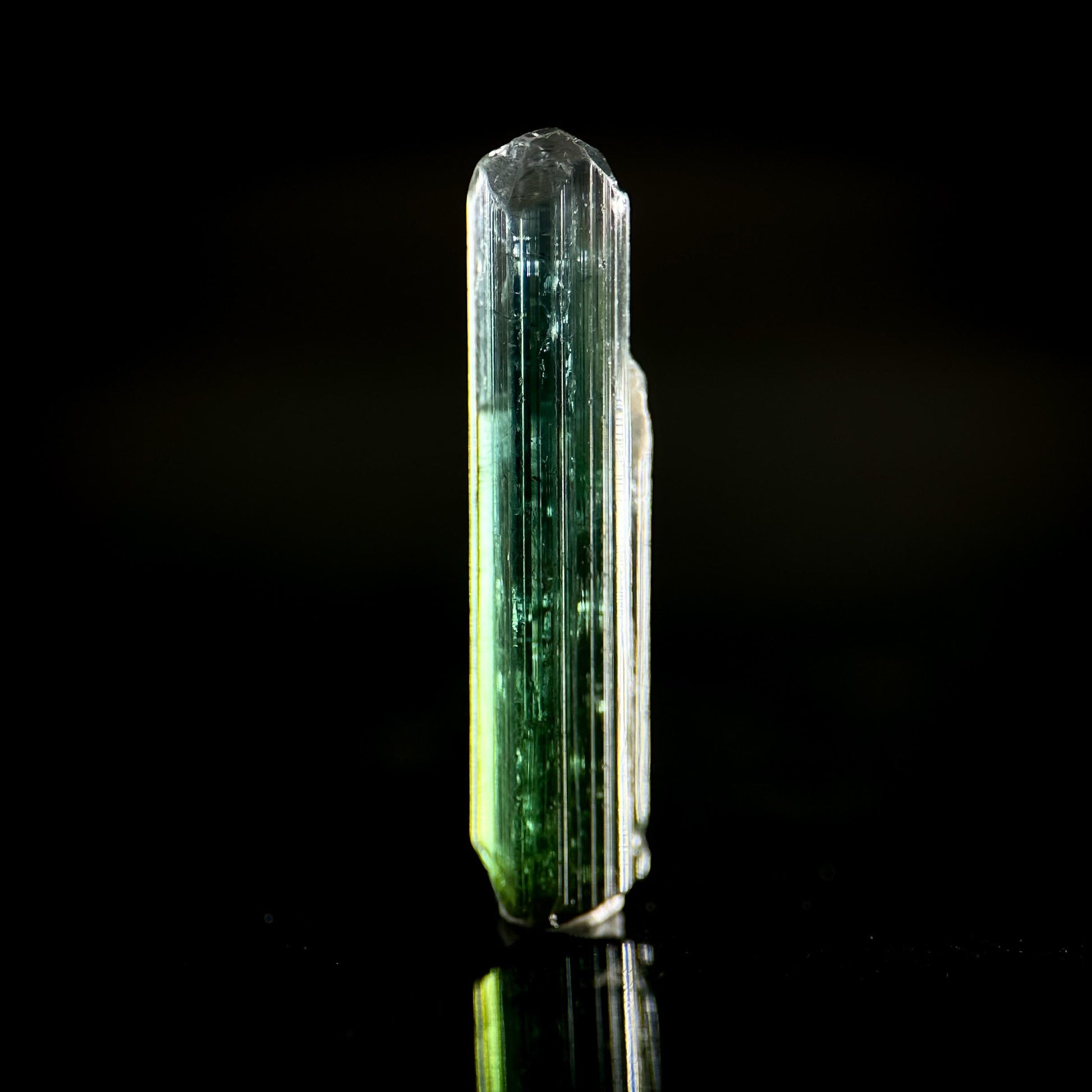 Indicolite Tourmaline | Natural Blue-Green Crystal, Mineral Specimen from Paprok
