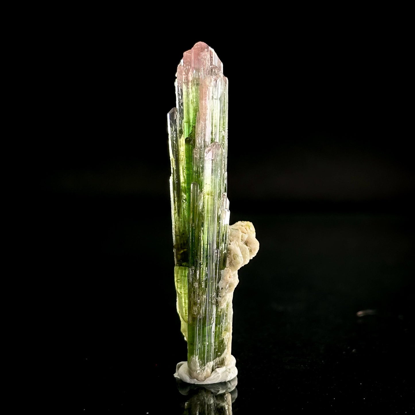 Watermelon Tourmaline | Green & Pink Bi-Color Elbaite Crystal, mineral specimen from Paprok