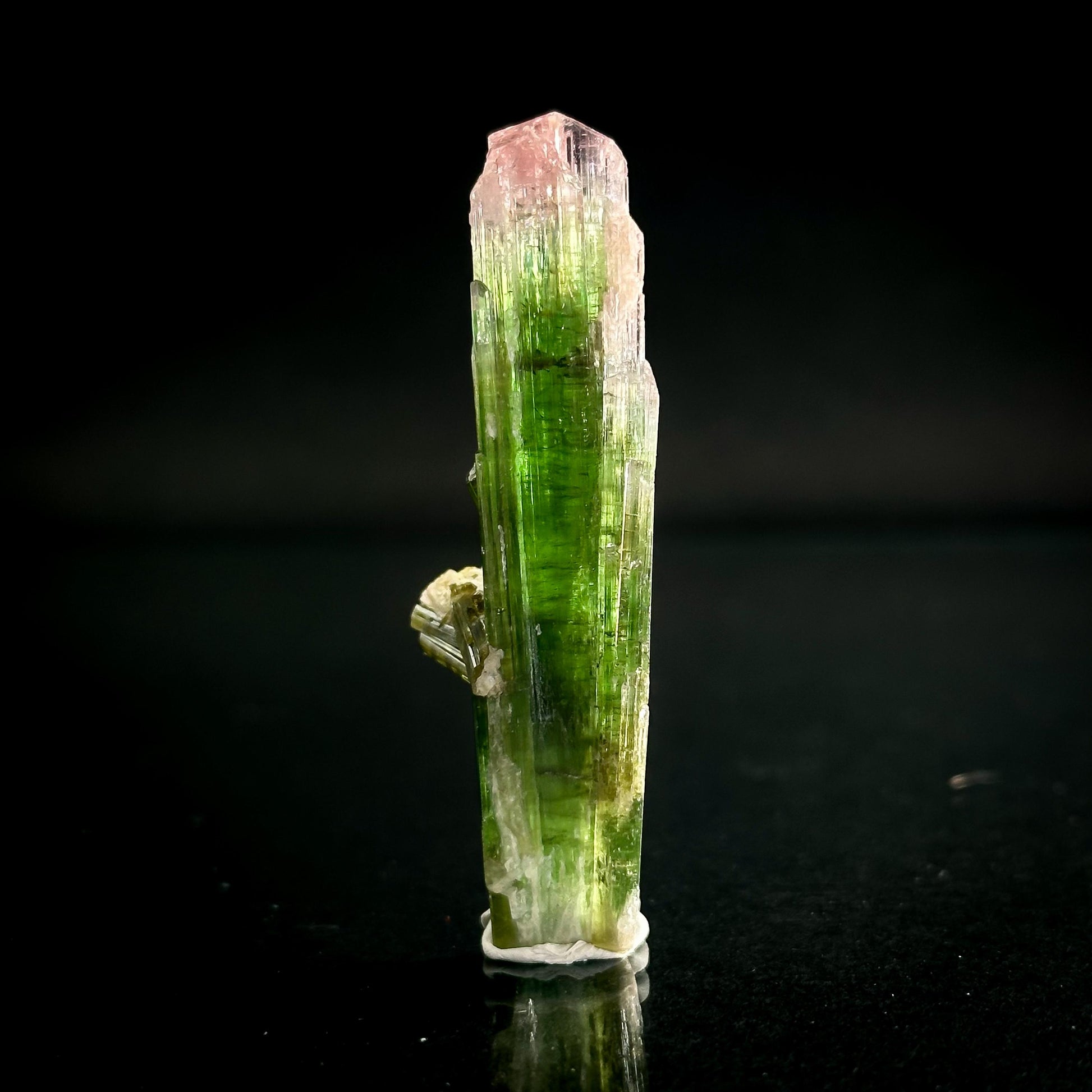 Watermelon Tourmaline | Green & Pink Bi-Color Elbaite Crystal, mineral specimen from Paprok