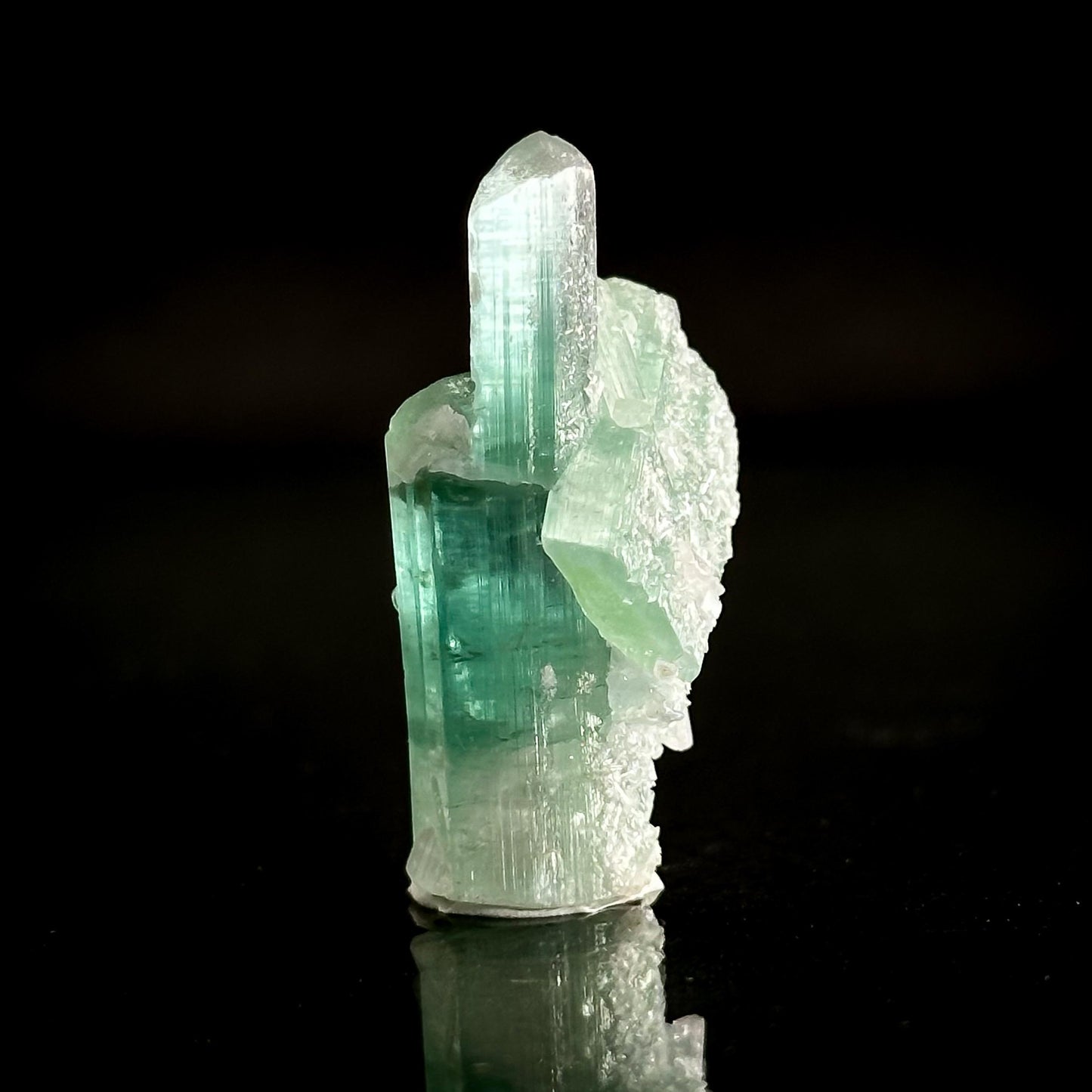 Indicolite Tourmaline | Natural Blue-Green Crystal, Mineral Specimen from Pakistan