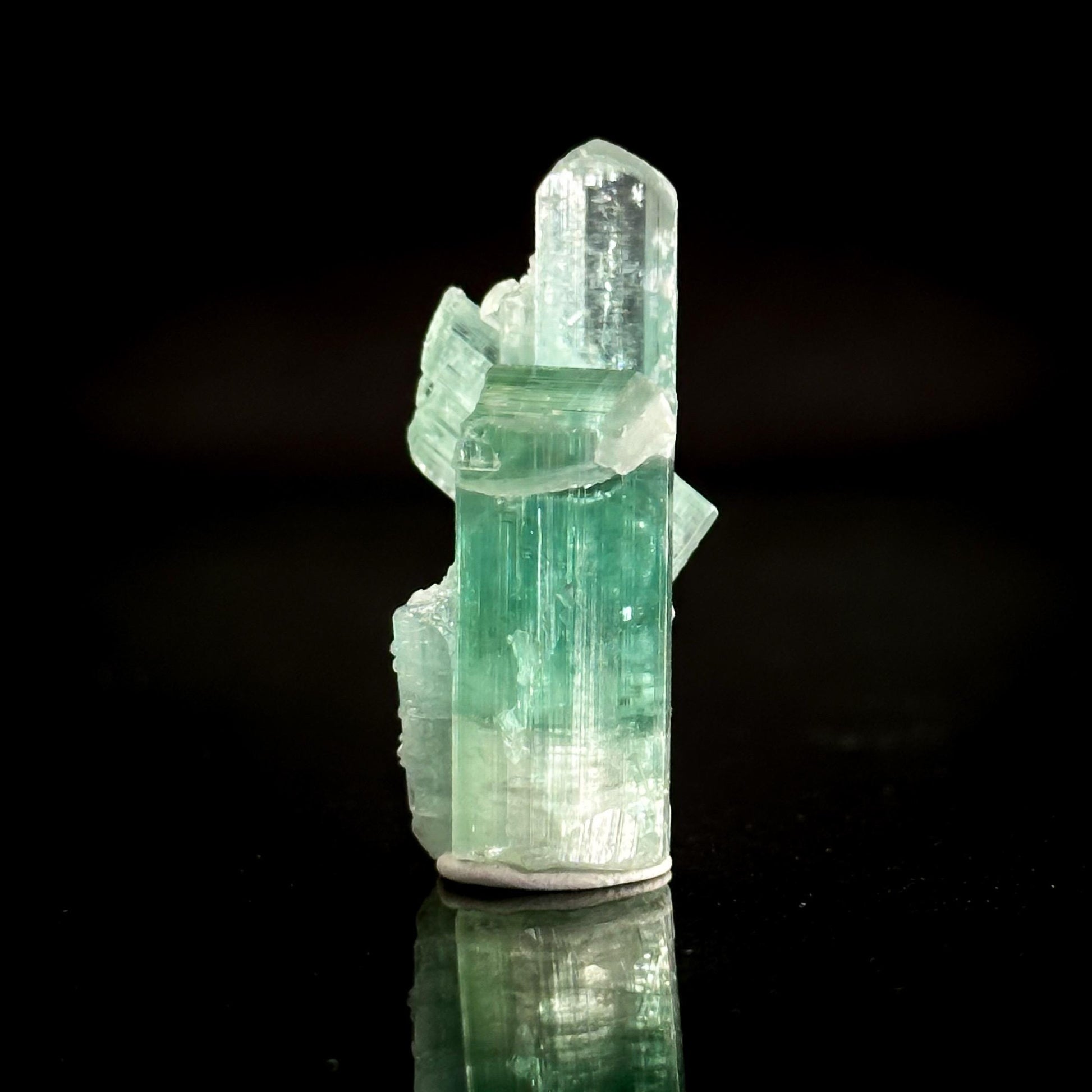 Indicolite Tourmaline | Natural Blue-Green Crystal, Mineral Specimen from Pakistan