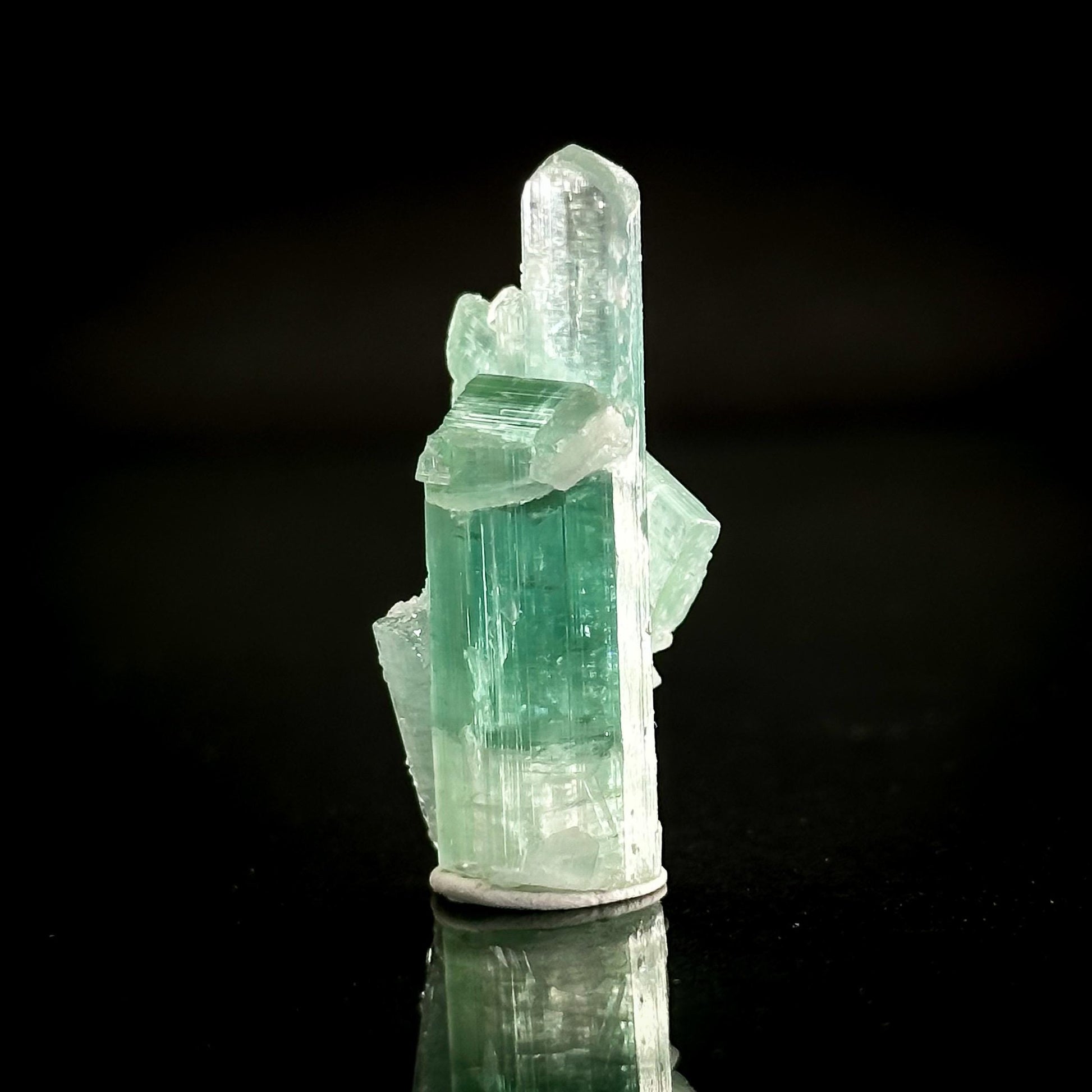Indicolite Tourmaline | Natural Blue-Green Crystal, Mineral Specimen from Pakistan