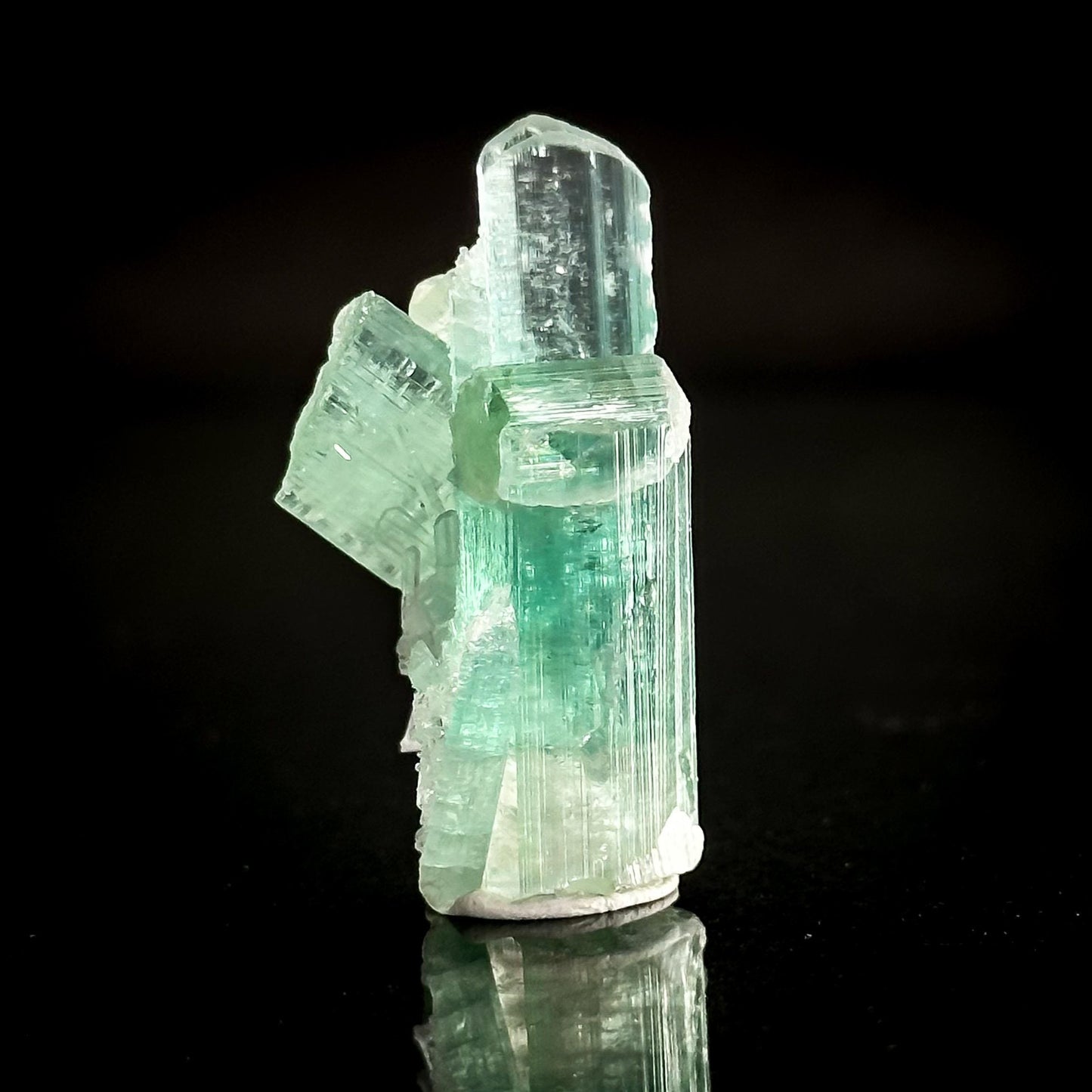 Indicolite Tourmaline | Natural Blue-Green Crystal, Mineral Specimen from Pakistan