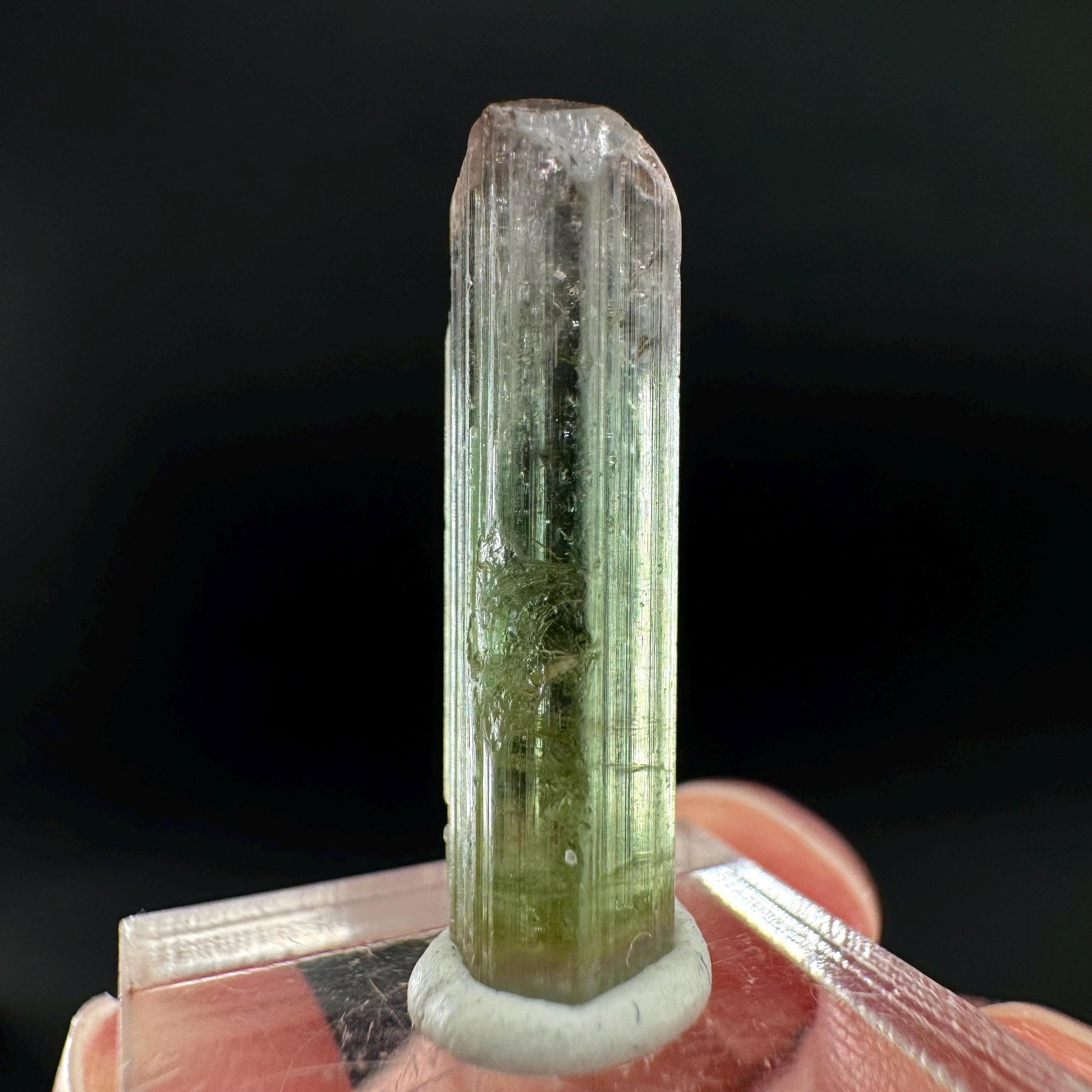 Watermelon Tourmaline | Green & Pink Bi-Color Elbaite Crystal, mineral specimen from Paprok