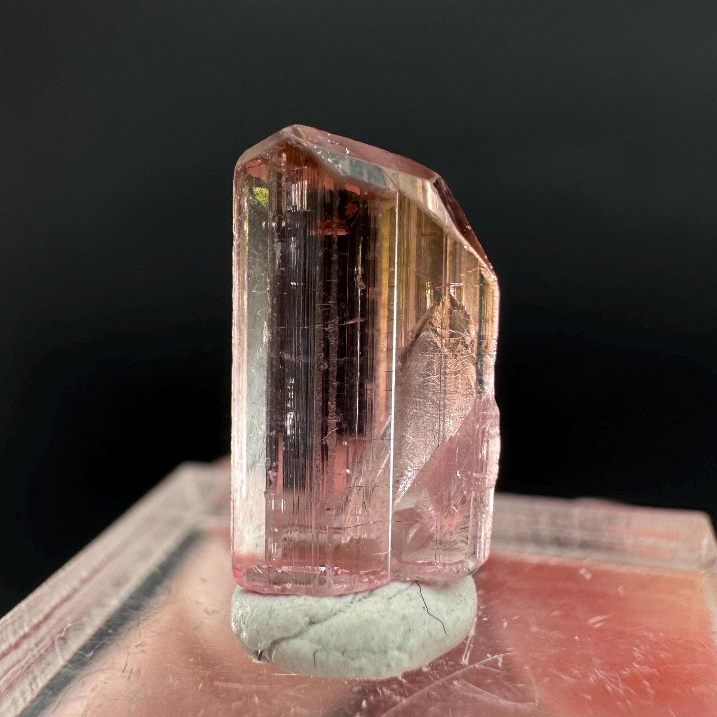 Elbaite Tourmaline | Pink Crystal, mineral specimen from Paprok